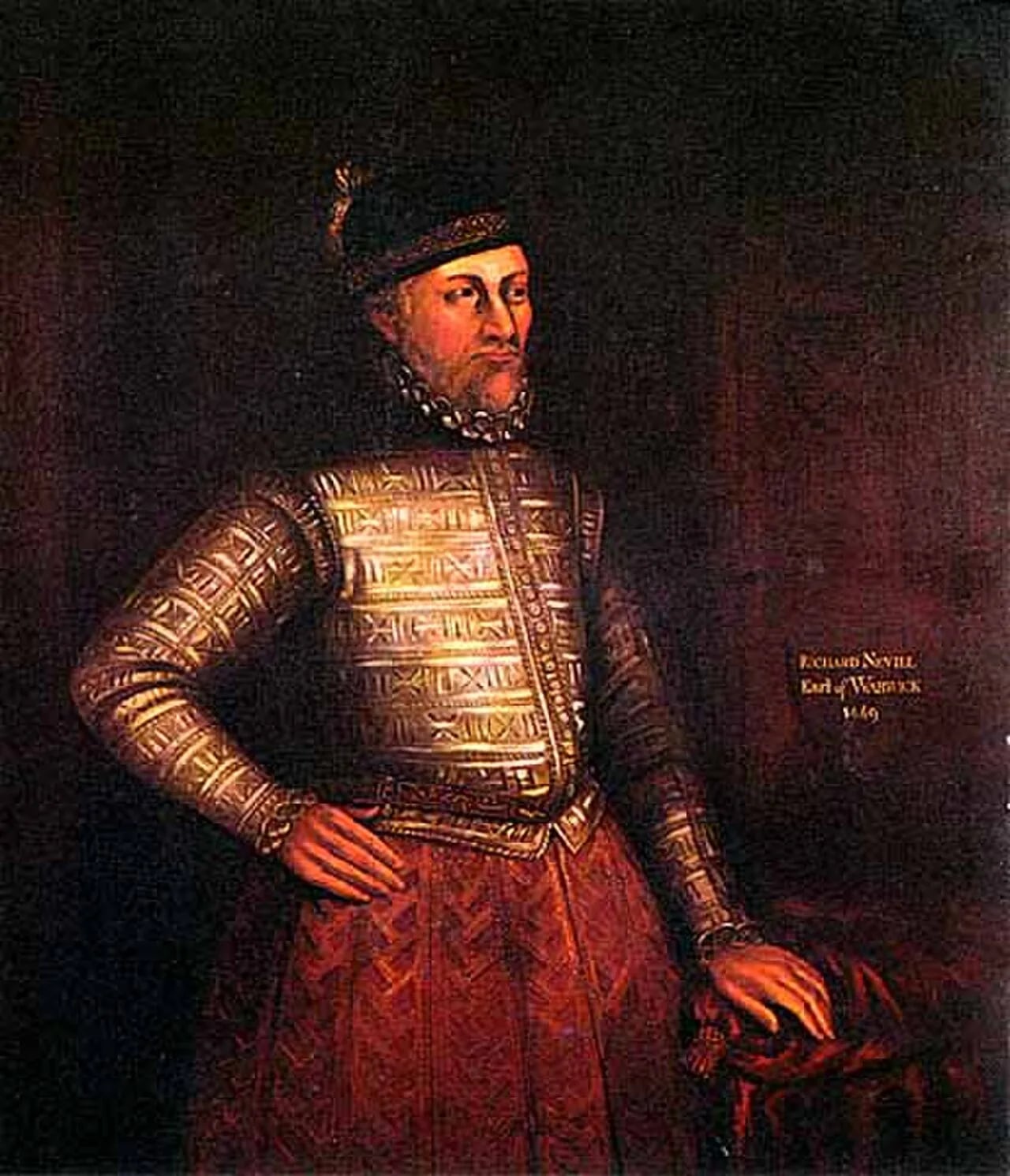 Portrait of Richard Neville, 16. Earl of Warwick (1428–1471) – memorial page