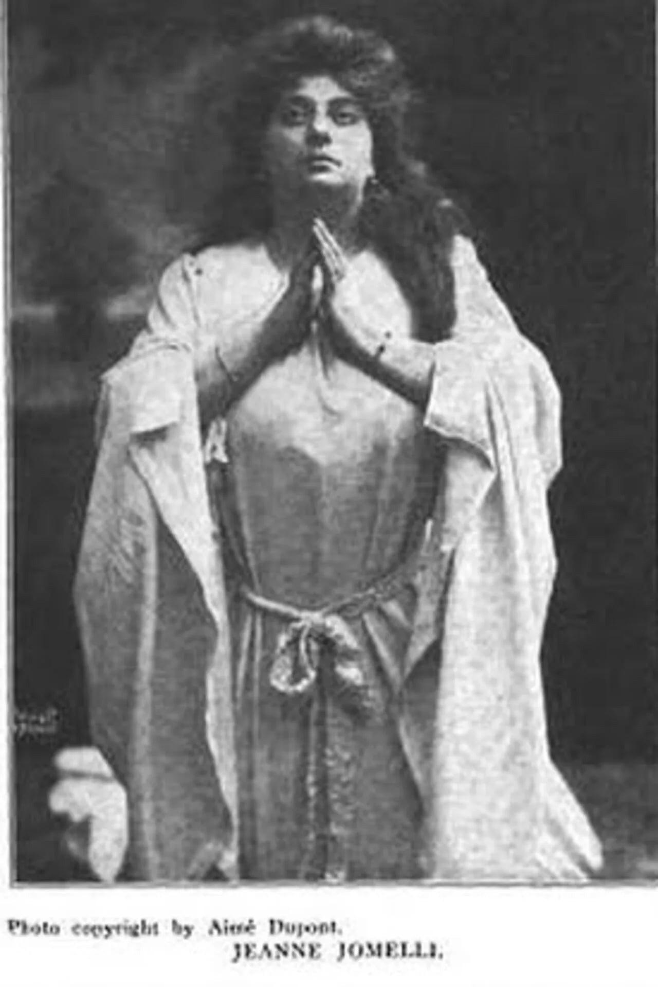 Porträt von Jeanne Jomelli (1879–1932) – Gedenkseite