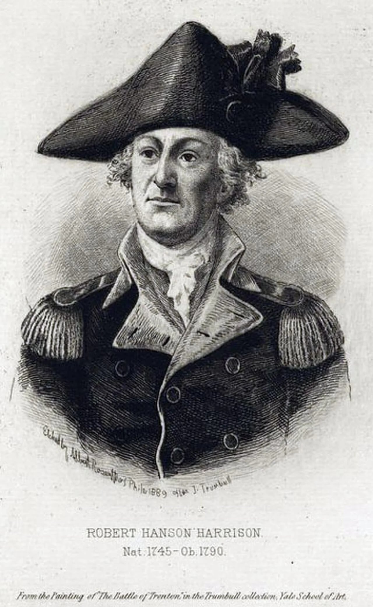 Portrait of Robert Hanson Harrison (1745–1790) – memorial page