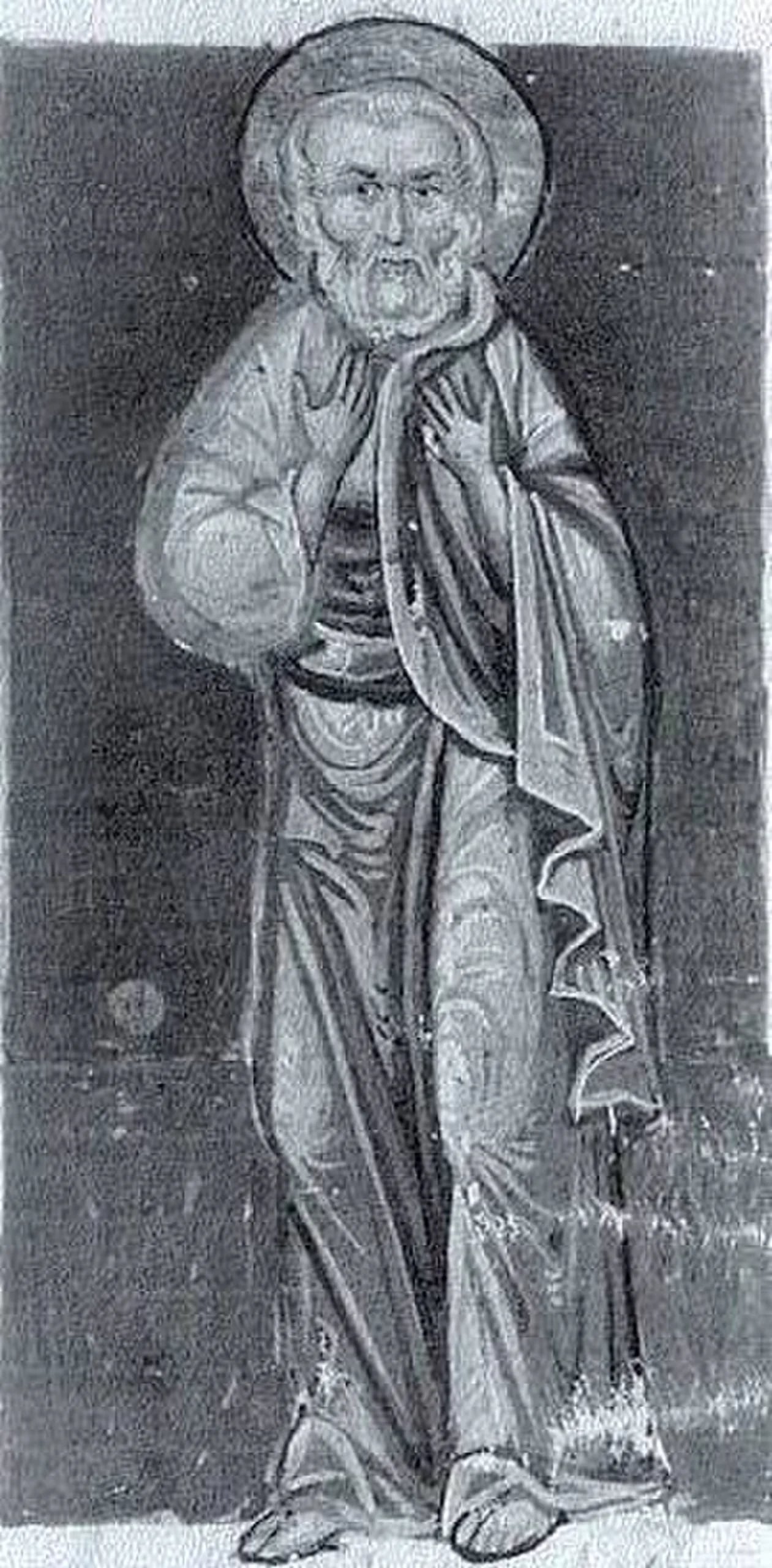 Portrait of Euagrios Pontikos (345–399) – memorial page