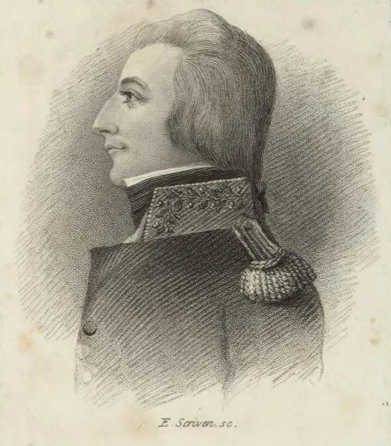 Porträt von Theobald Wolfe Tone (1763–1798) – Gedenkseite
