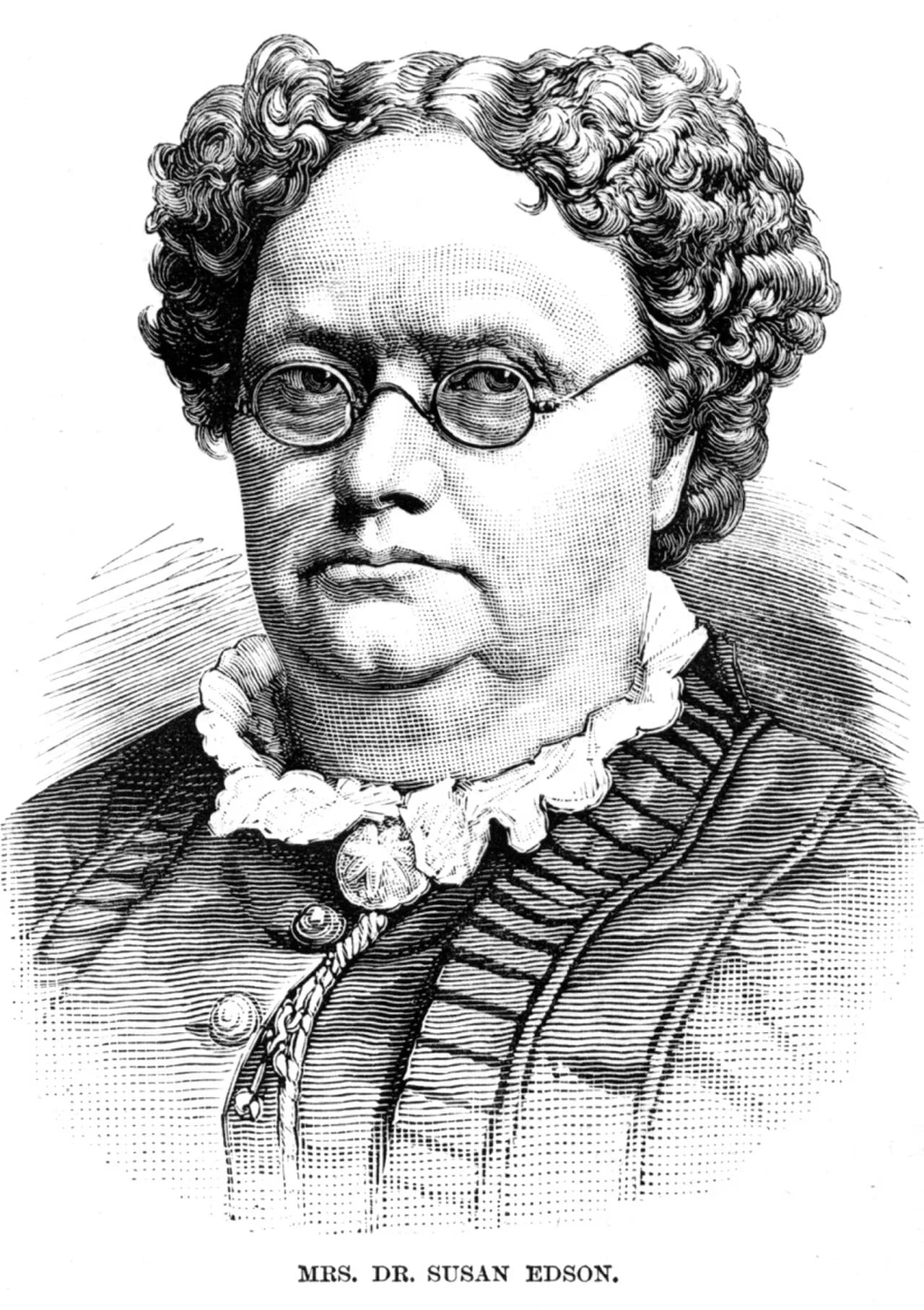 Porträt von Susan Ann Edson (1823–1897) – Gedenkseite
