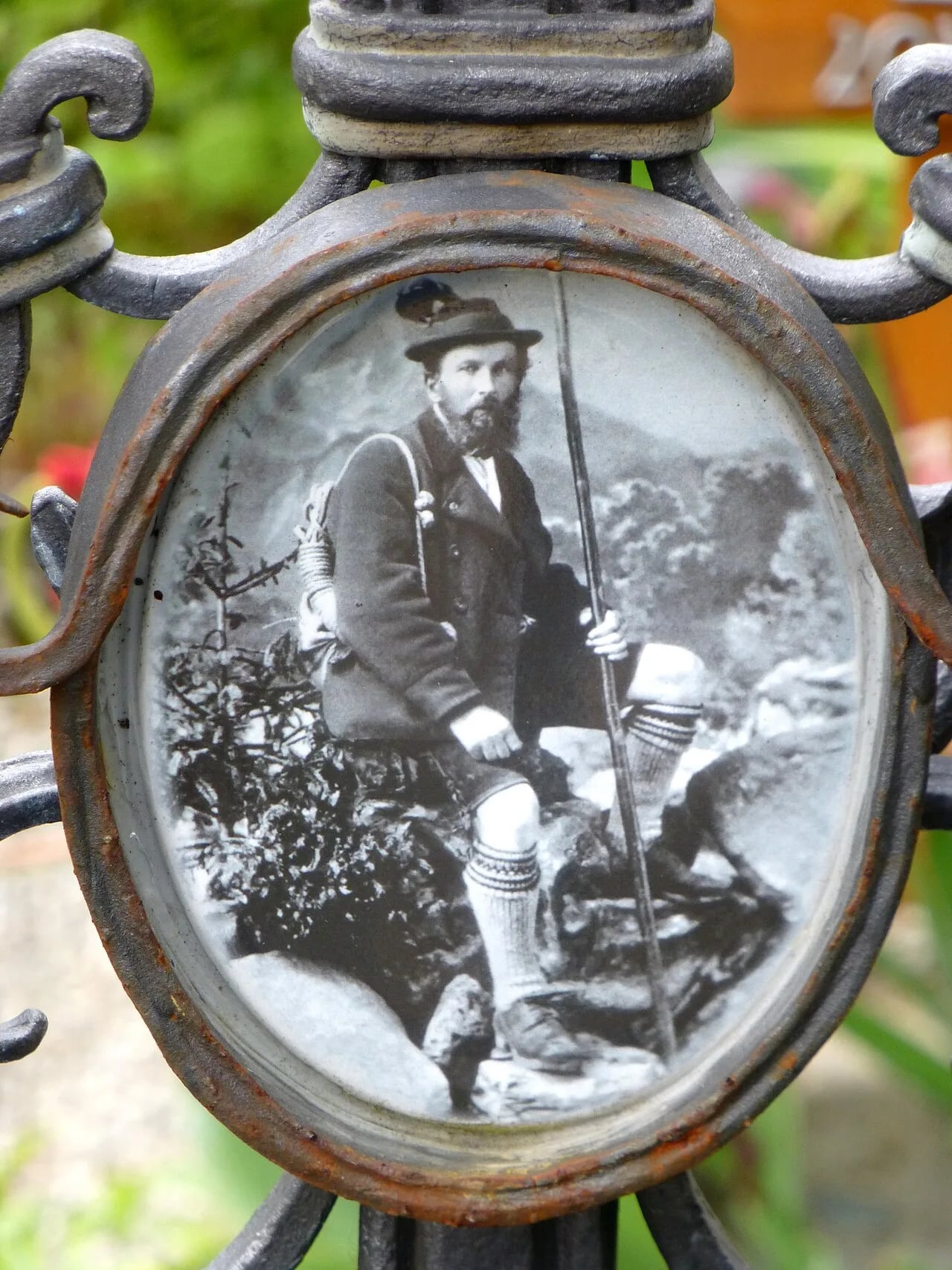 Porträt von Johann Grill (1835–1917) – Gedenkseite