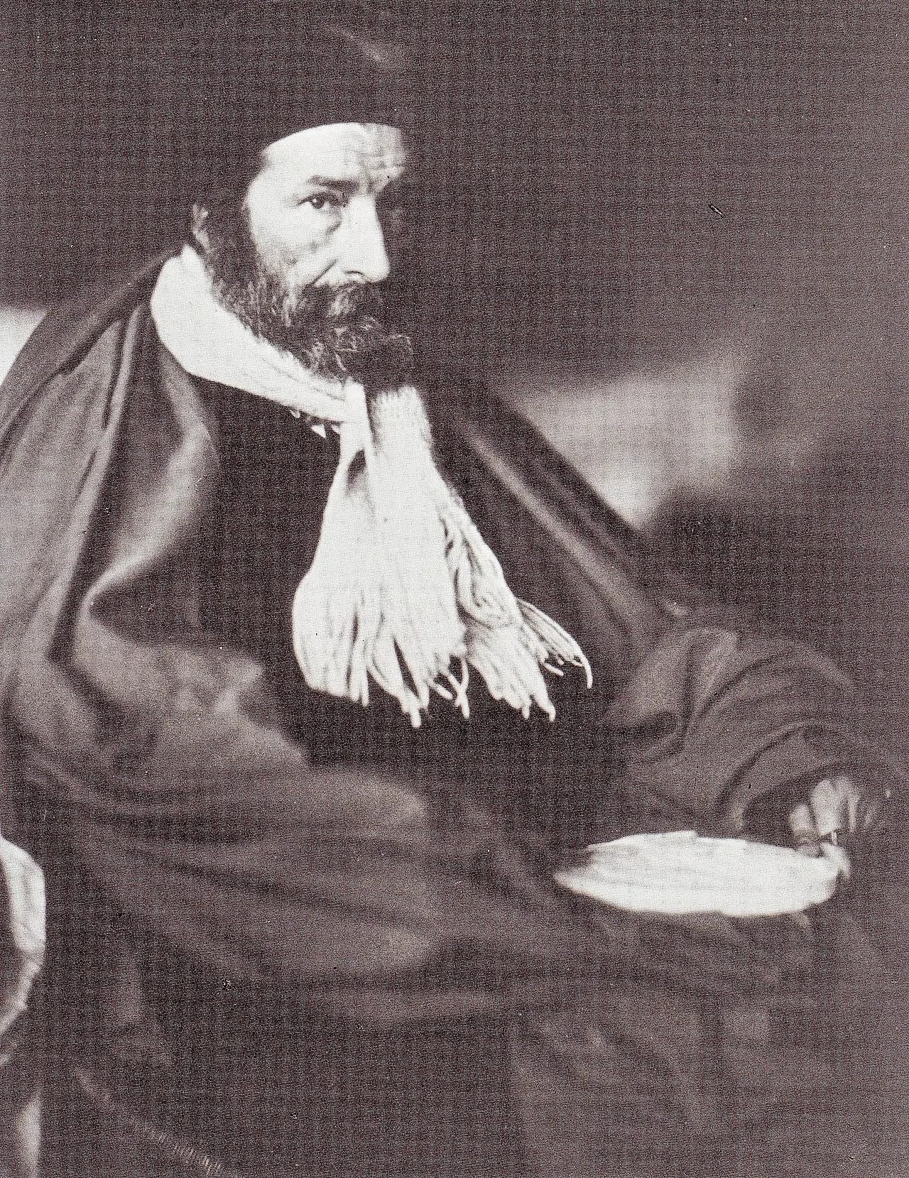Porträt von Léopold de Ruolz (1805–1879) – Gedenkseite