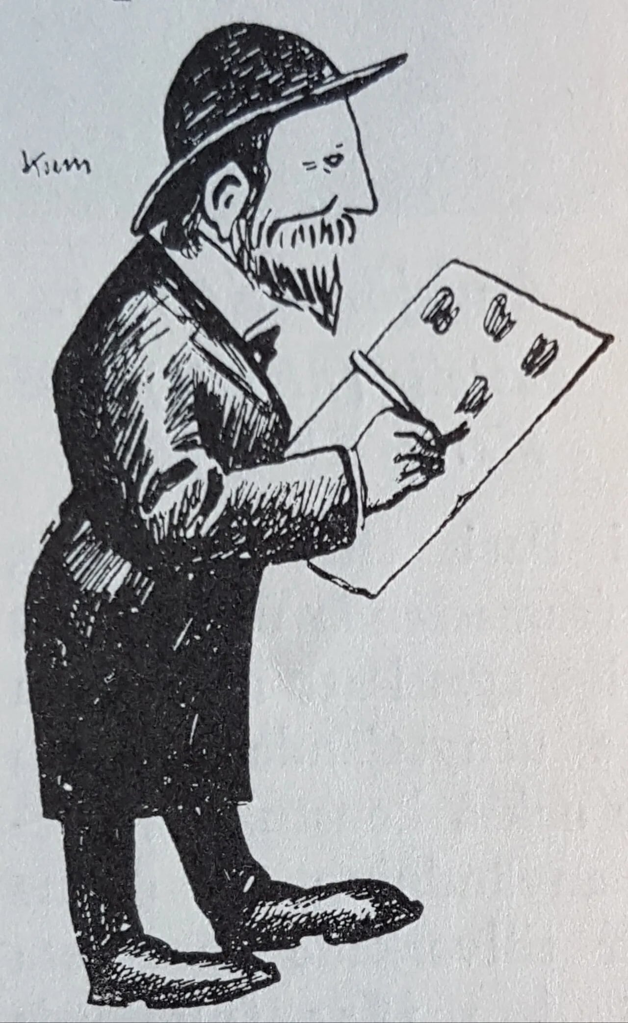 Porträt von Gustaf Wictor Sparfvenfeldt (1859–1944) – Gedenkseite