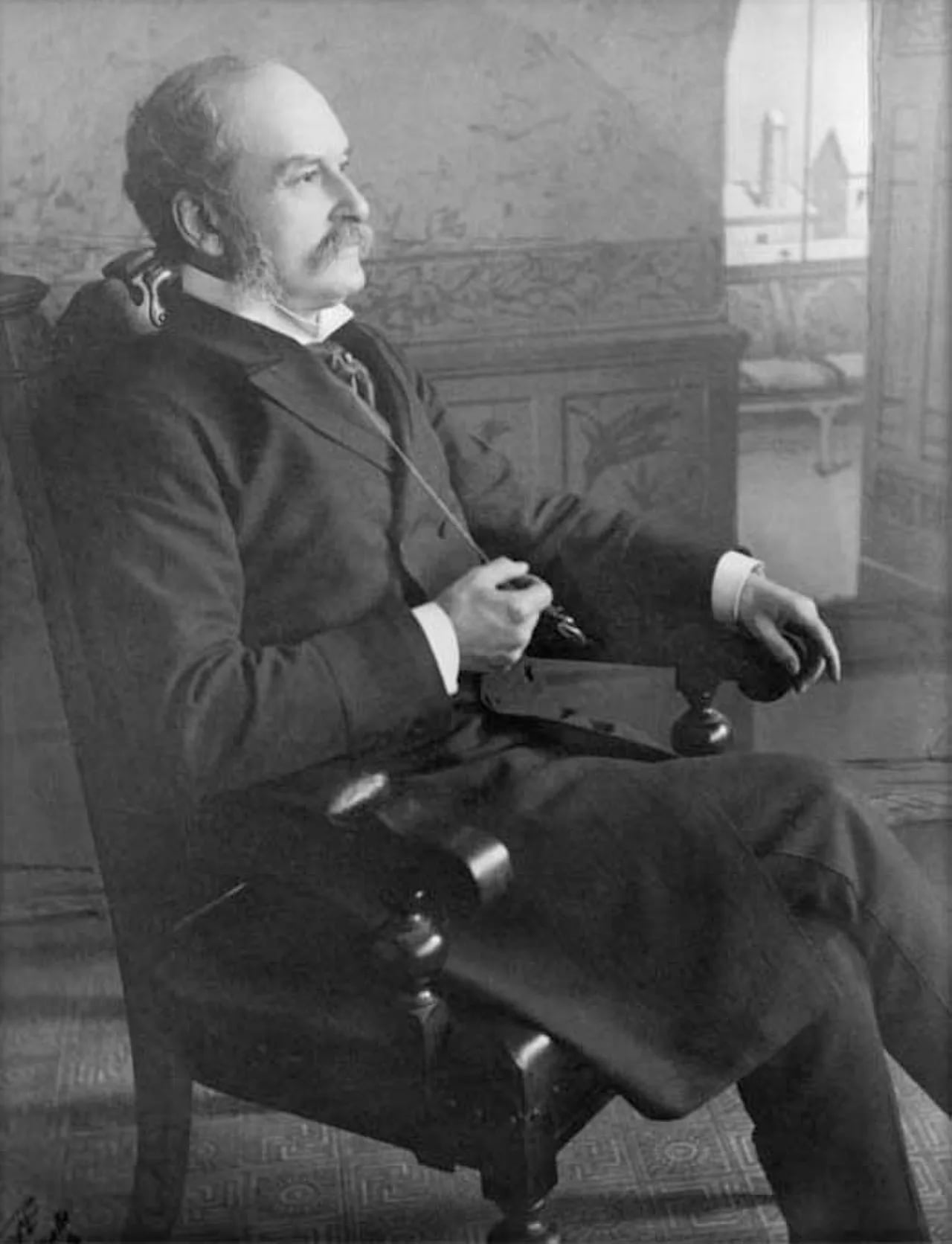 Portrait of Arthur Sturgis Hardy (1837–1901) – memorial page
