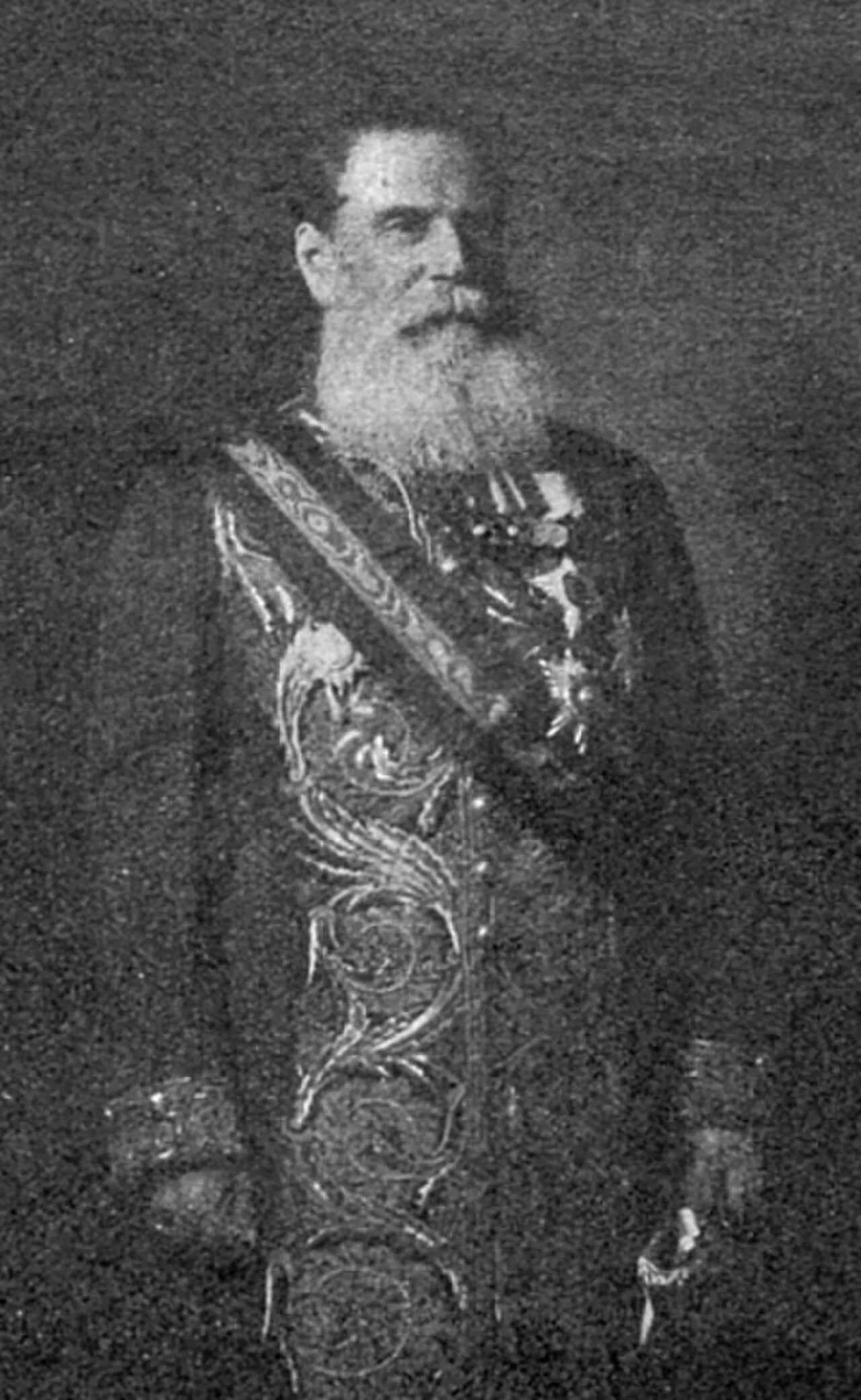 Portrait of Wladimir Alexandrowitsch Ratkow-Roschnow (1834–1912) – memorial page