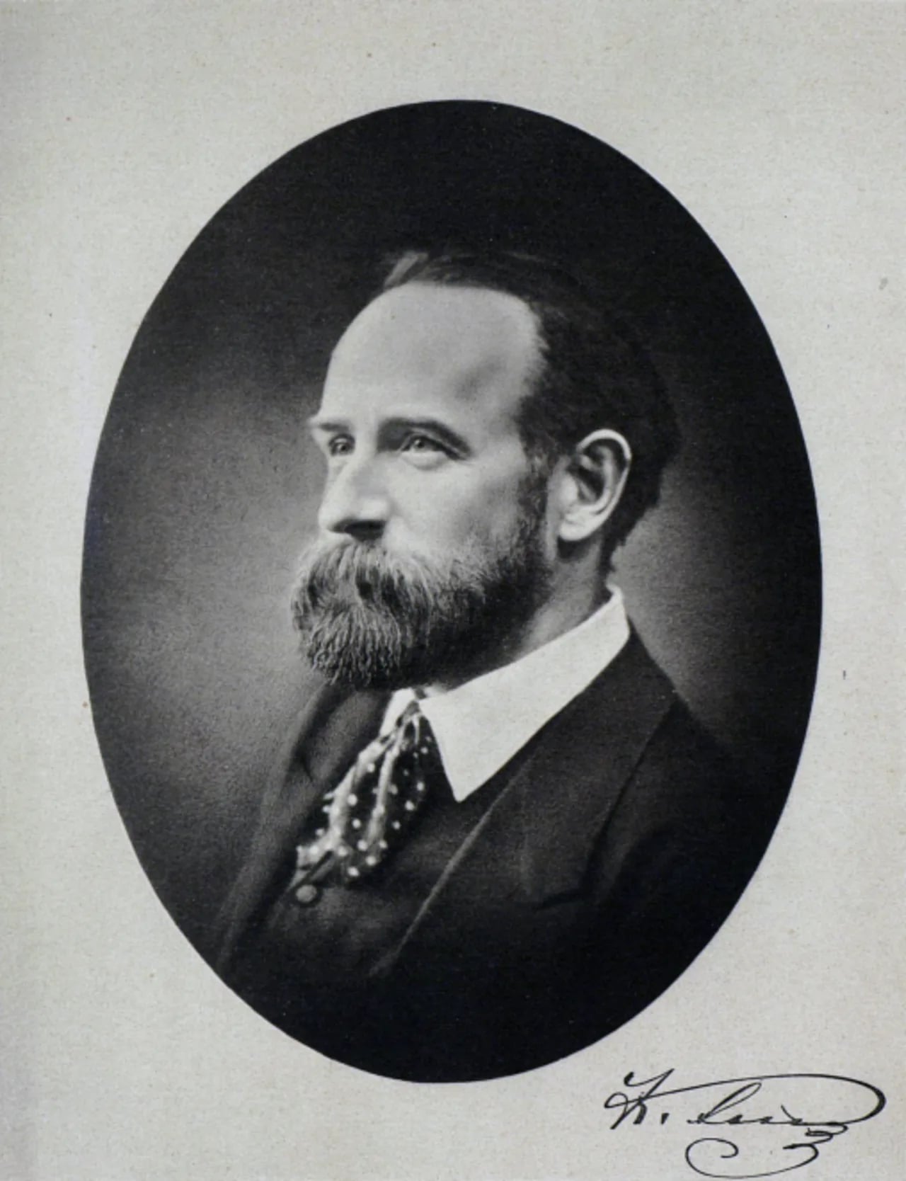 Portrait of Karl Rachau (1830–1880) – memorial page