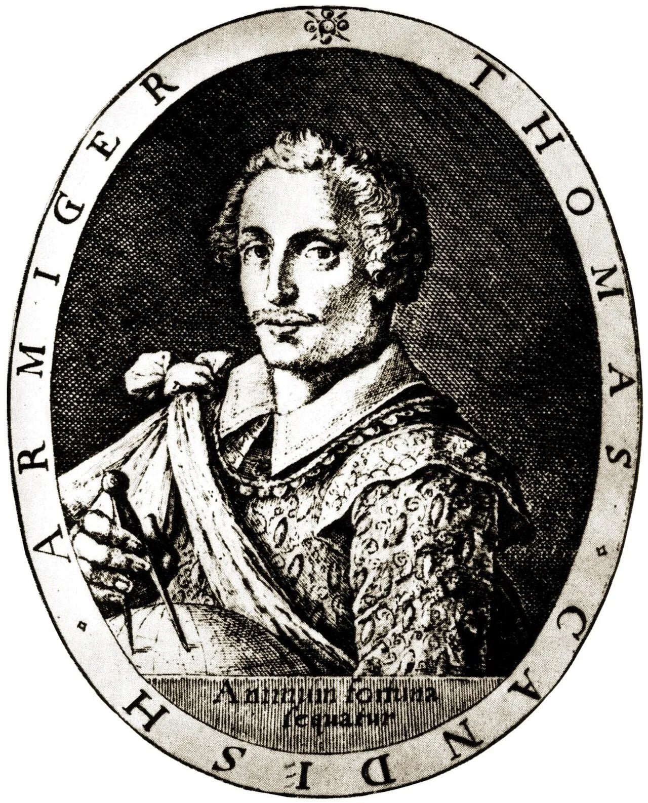 Portrait of Thomas Cavendish (1560–1592) – memorial page