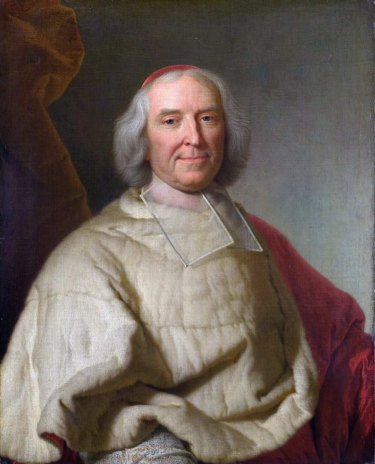 Porträt von André-Hercule de Fleury (1653–1743) – Gedenkseite