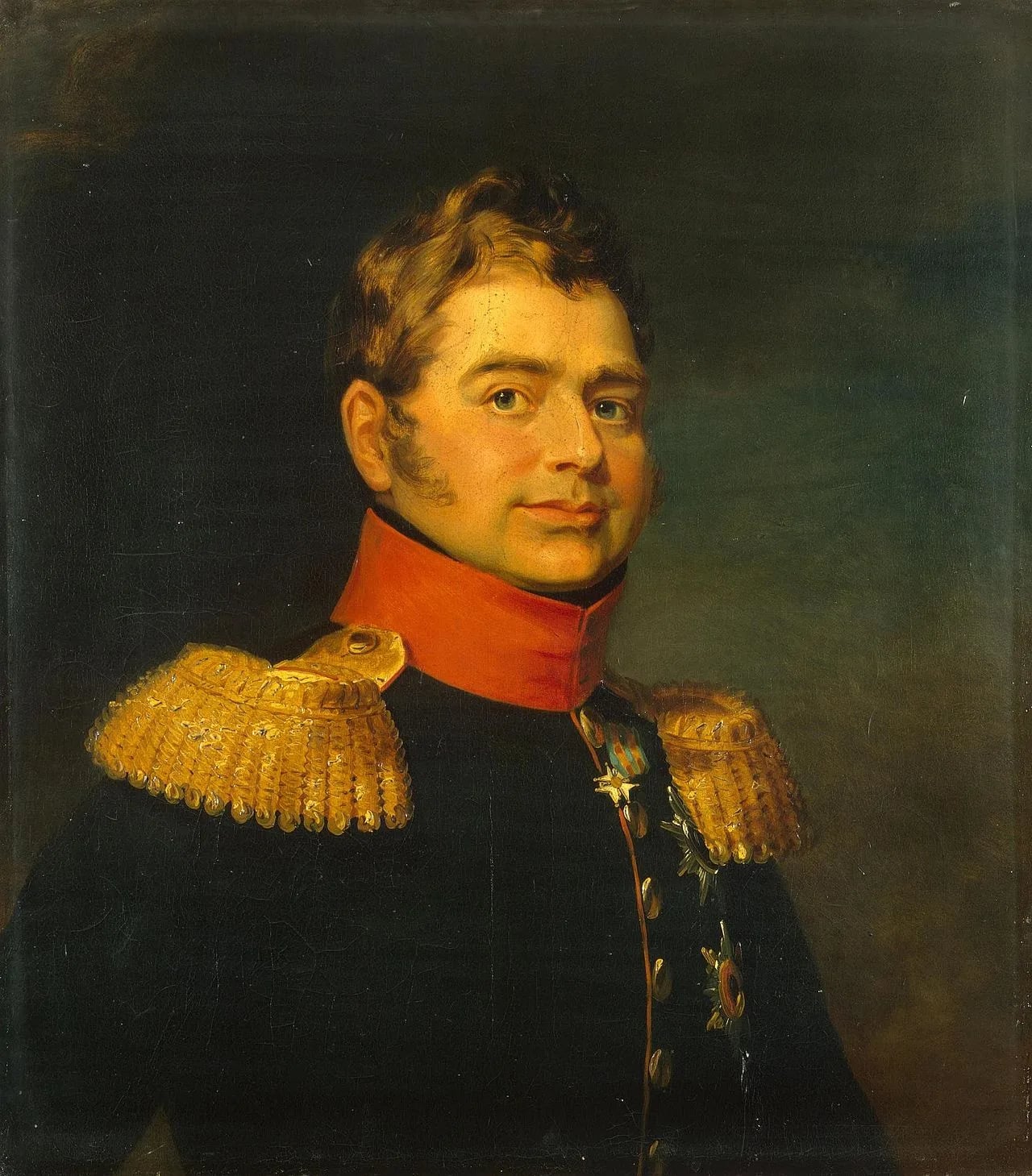 Porträt von Sergei Jakowlewitsch Repninski (1775–1818) – Gedenkseite