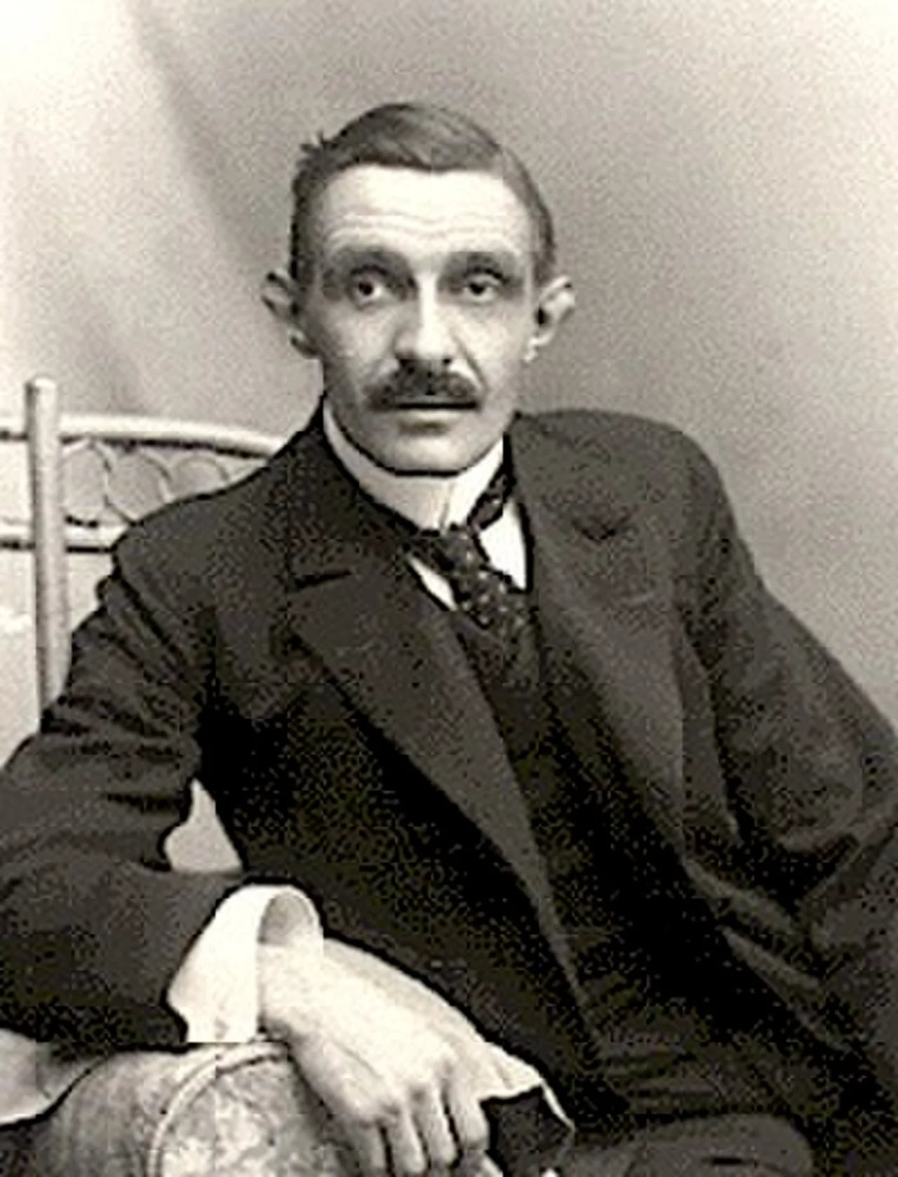 Portrait of Herman Bang (1857–1912) – memorial page
