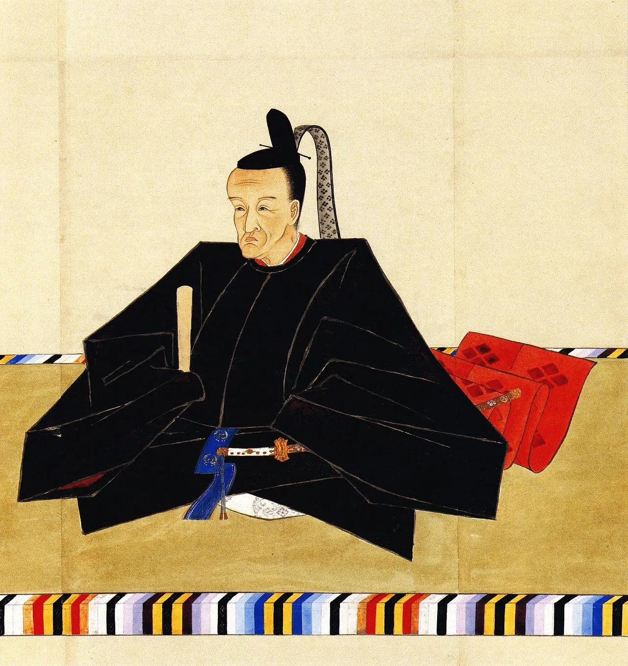 Porträt von Tokugawa Ieyoshi (1793–1853) – Gedenkseite
