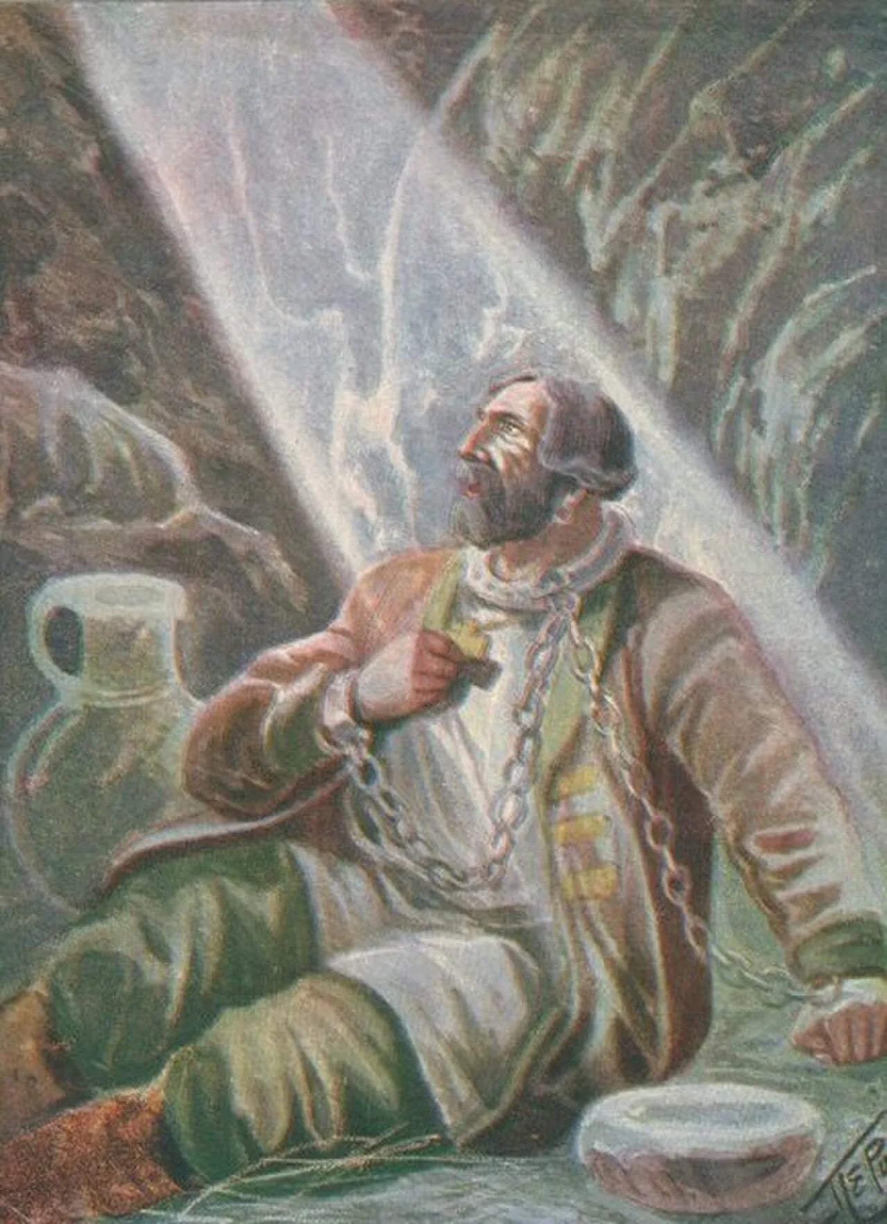 Porträt von Michail Nikititsch Romanow (1560–1602) – Gedenkseite