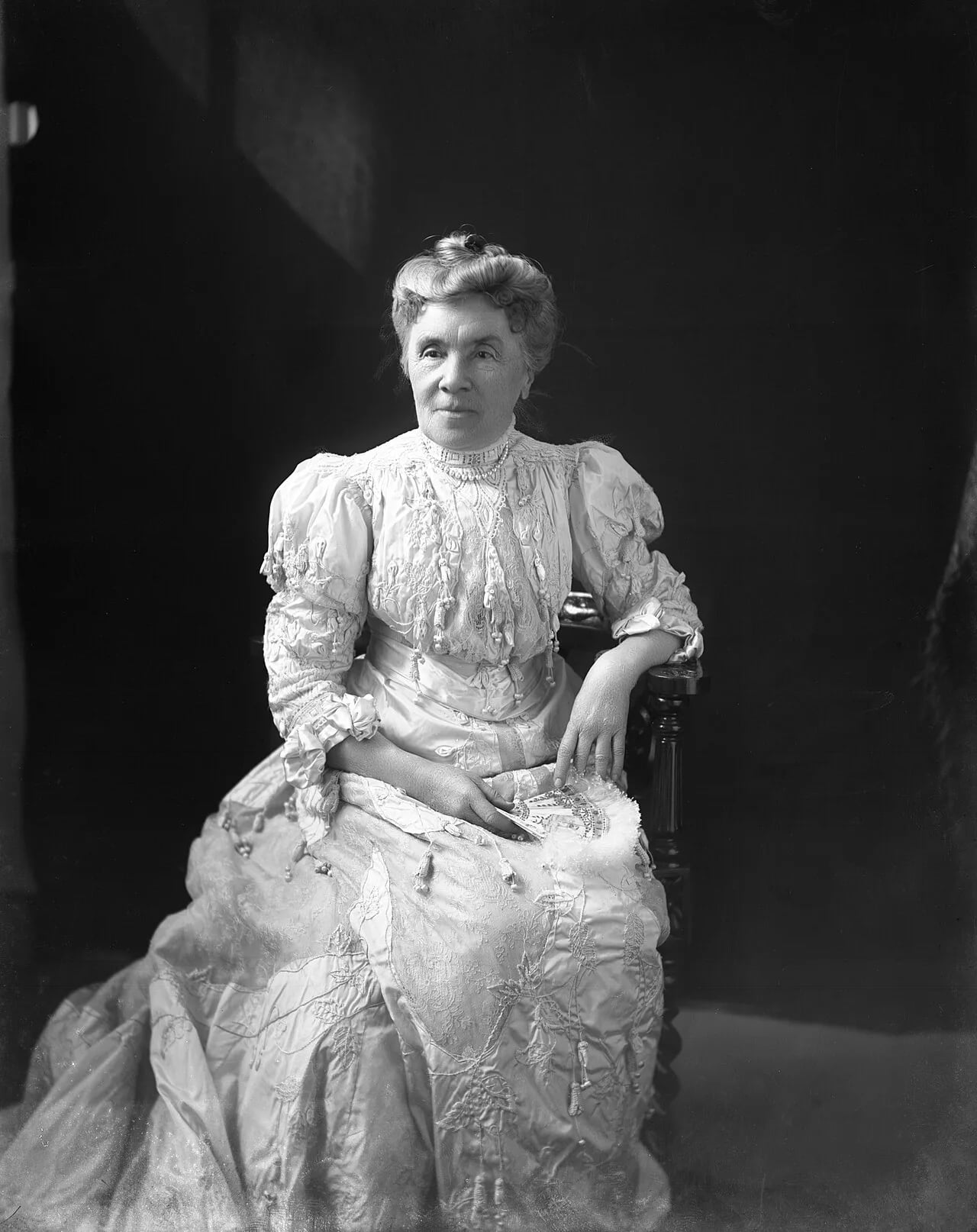 Porträt von Laura Spelman Rockefeller (1839–1915) – Gedenkseite