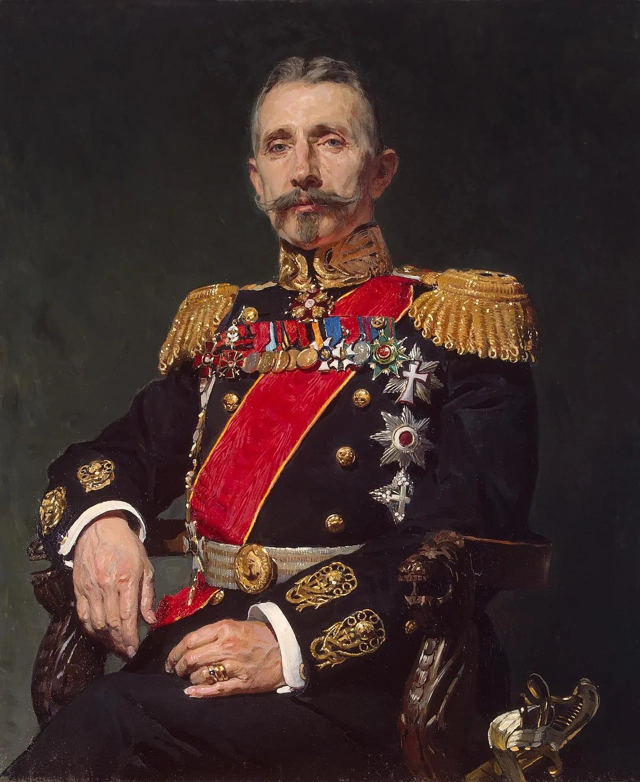 Portrait of Alexander Rusin (1861–1956) – memorial page