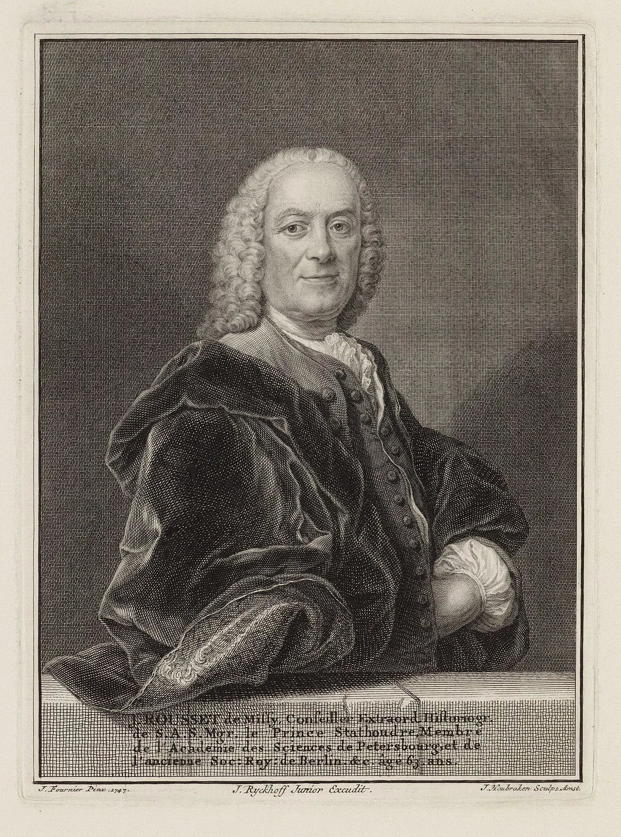 Portrait of Jean Rousset de Missy (1686–1762) – memorial page