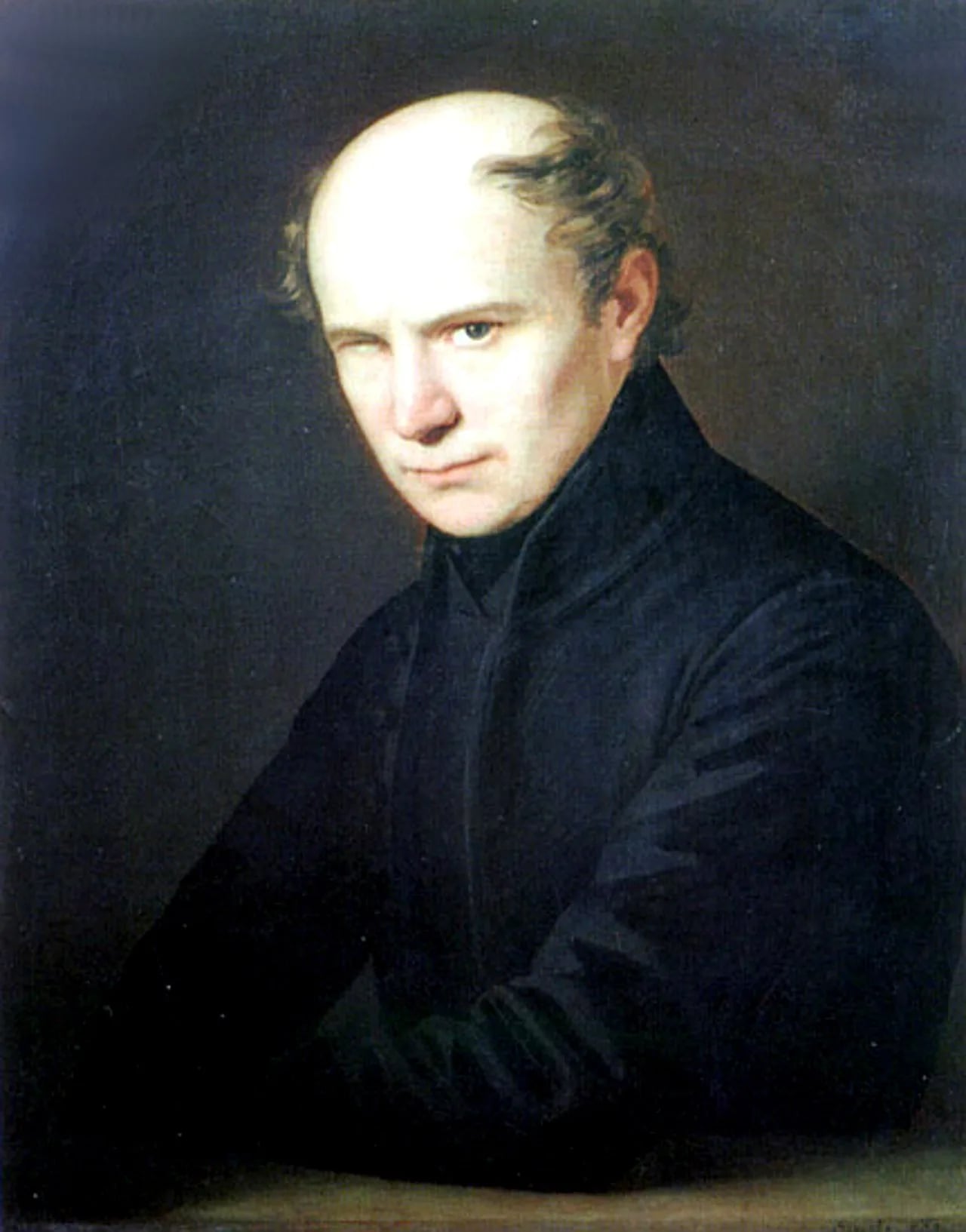 Porträt von Ferenc Kölcsey (1790–1838) – Gedenkseite