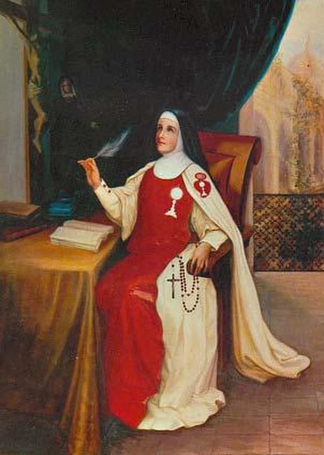 Porträt von Maria Maddalena dell’Incarnazione (1770–1824) – Gedenkseite