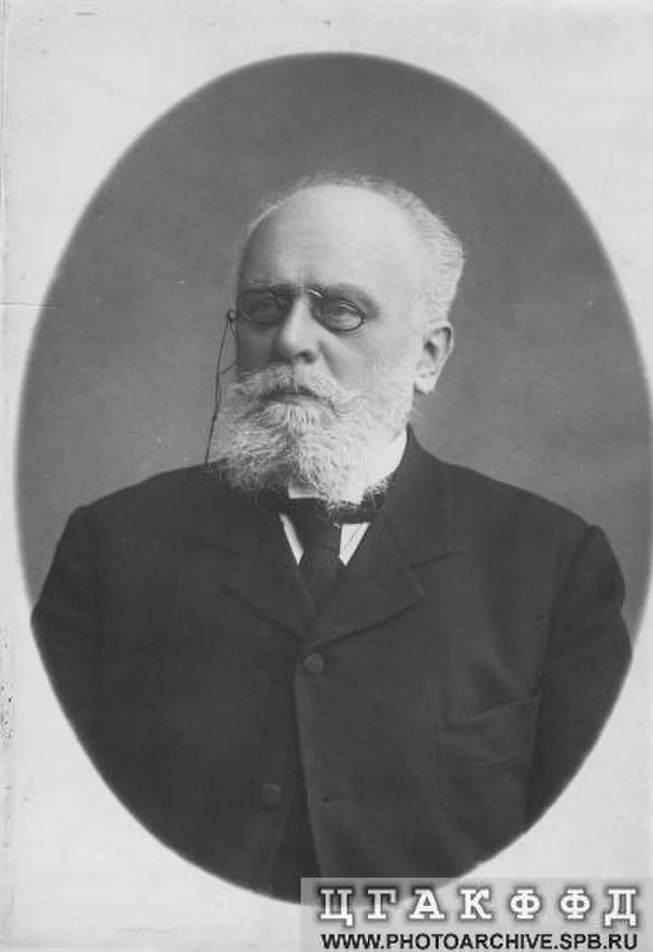 Porträt von Wladimir Karlowitsch Sabler (1845–1929) – Gedenkseite