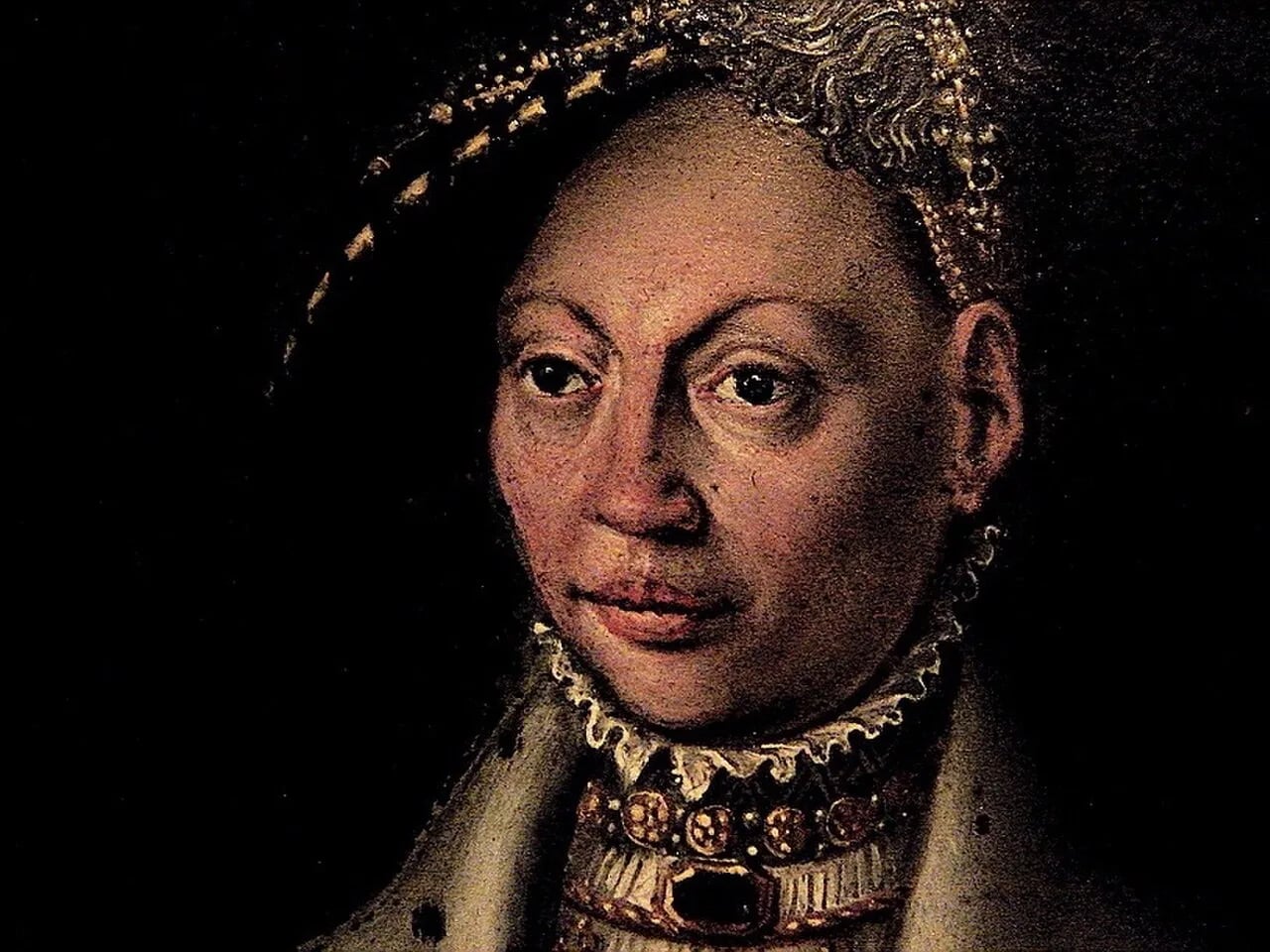 Porträt von Dorothea von Dänemark (1504–1547) – Gedenkseite