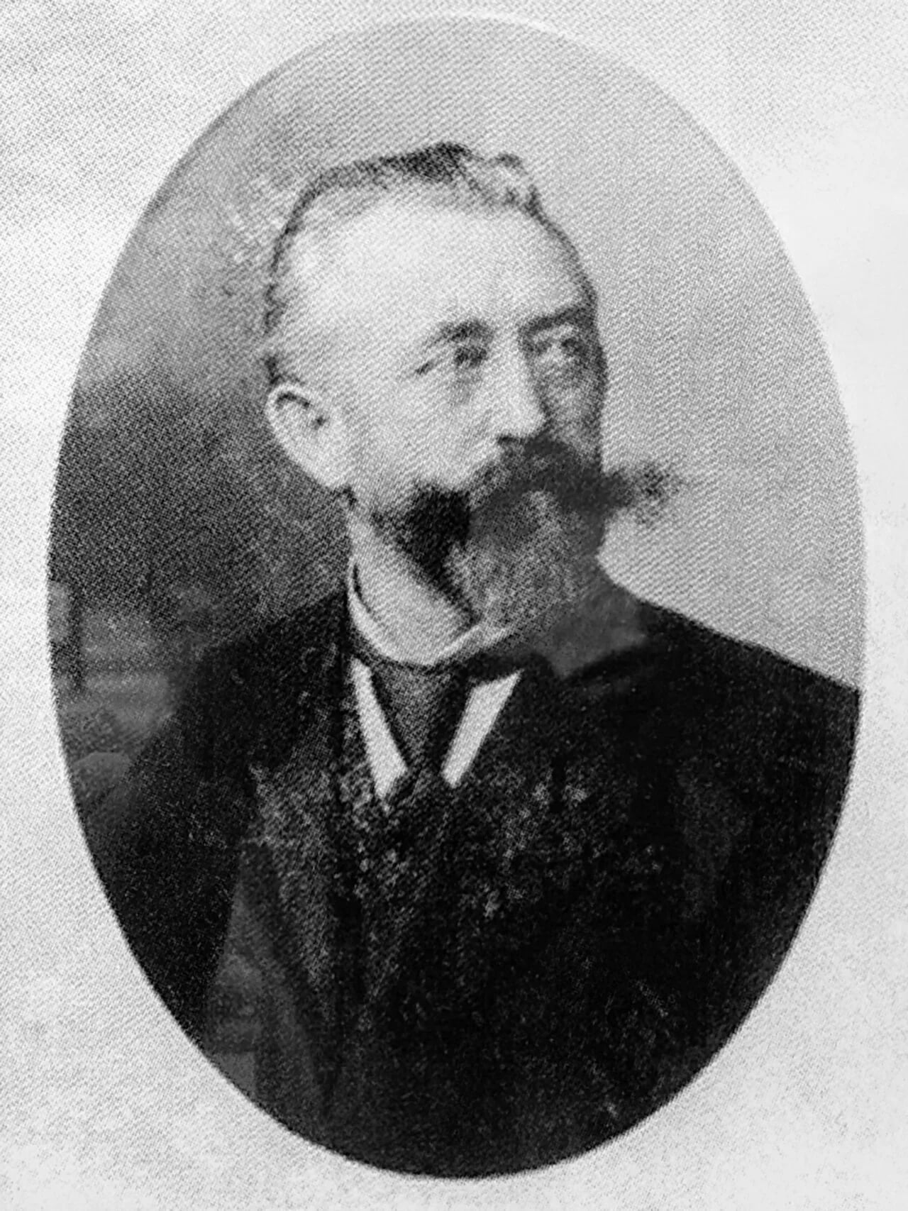 Porträt von Hermann Geitner (1848–1905) – Gedenkseite