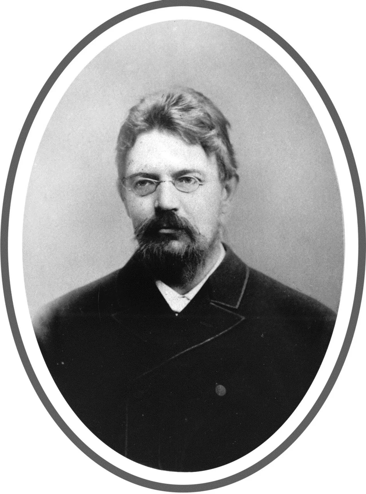 Porträt von Erast Salishchev (1851–1901) – Gedenkseite
