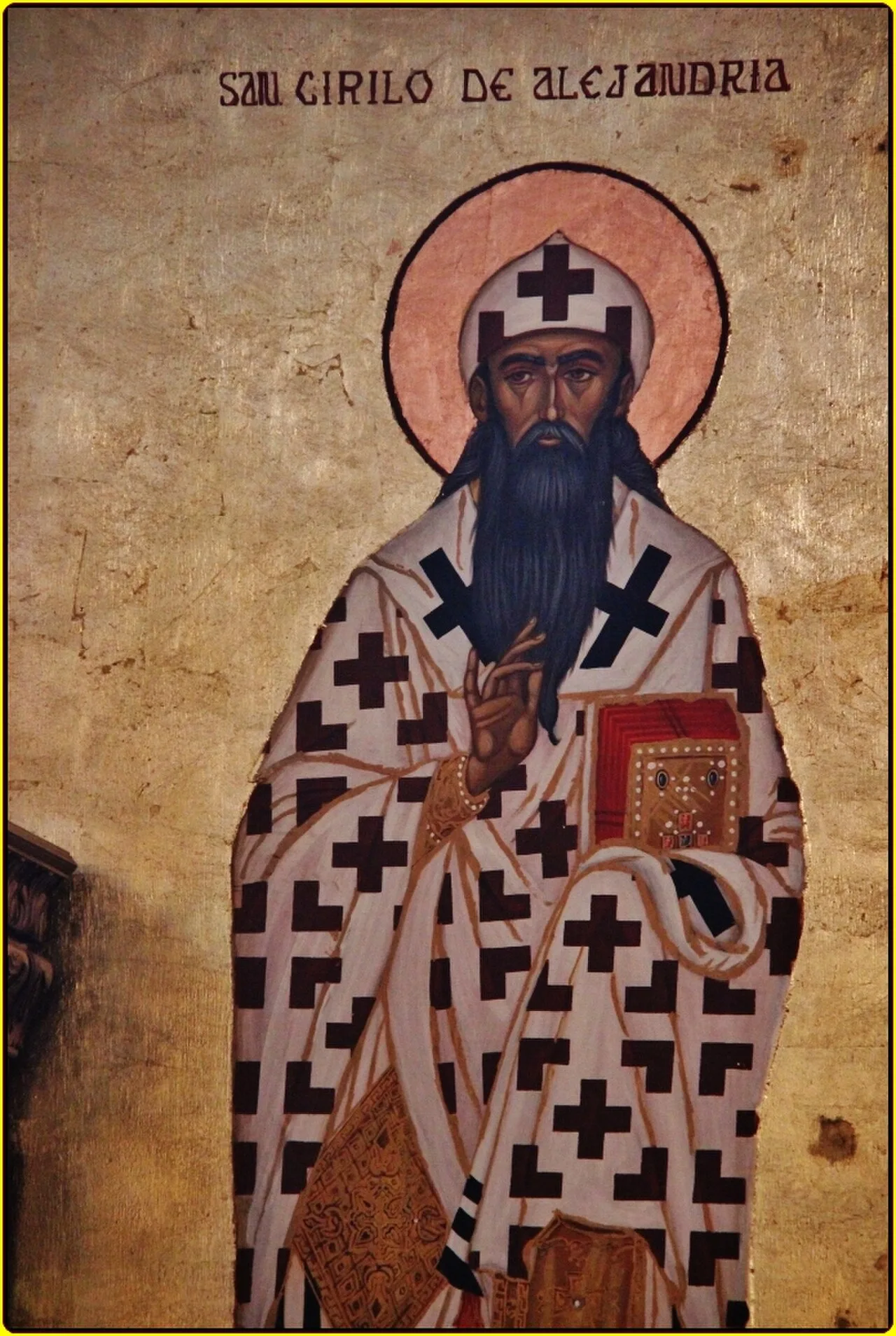 Portrait of Kyrill von Alexandria (376–444) – memorial page