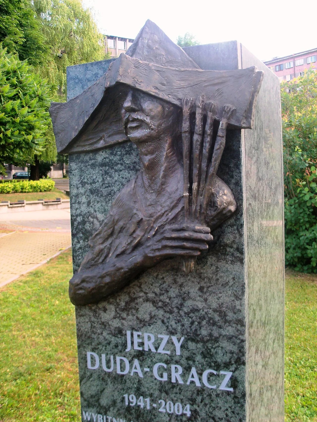 Porträt von Jerzy Duda-Gracz (1941–2004) – Gedenkseite