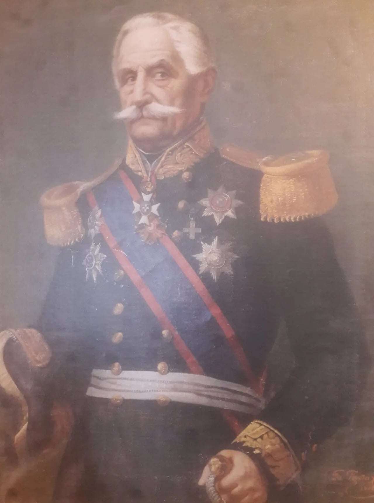 Portrait of Georgios Sachines (1789–1864) – memorial page