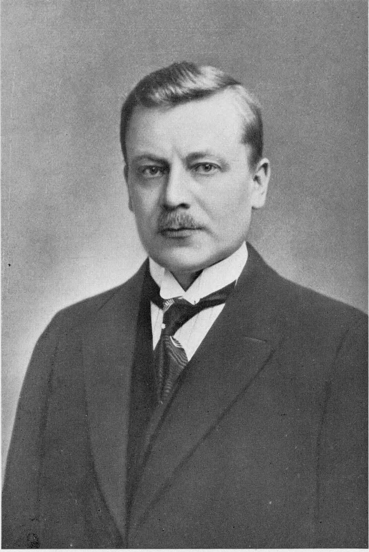 Porträt von Yrjö Kajava (1884–1929) – Gedenkseite
