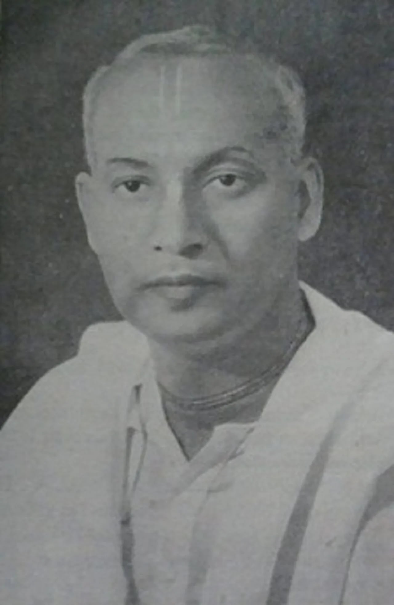 Portrait of Bhakti Hridaya Bon Swami (1901–1982) – memorial page