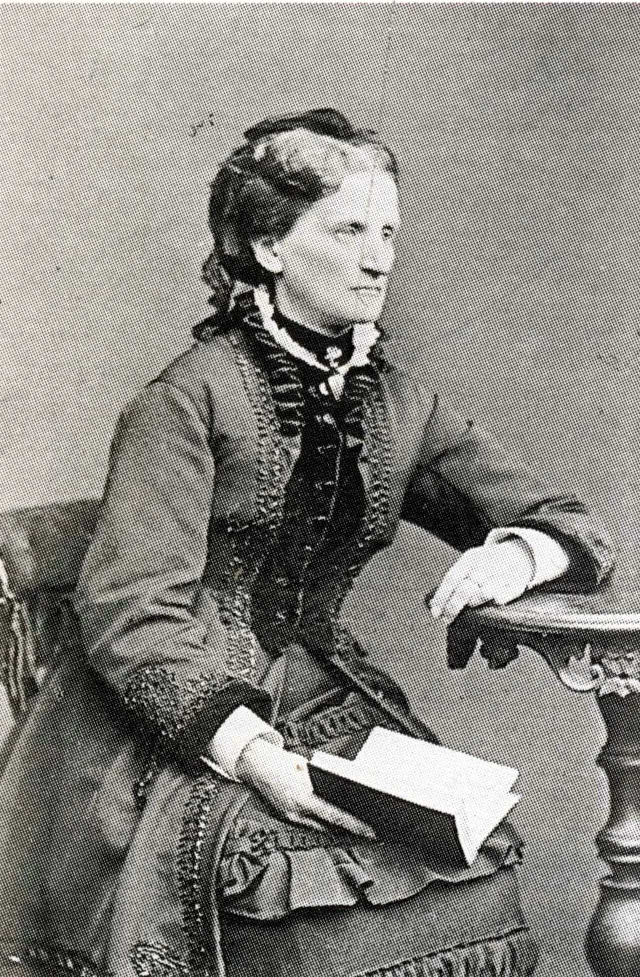 Porträt von Adelaïde Ehrnrooth (1826–1905) – Gedenkseite