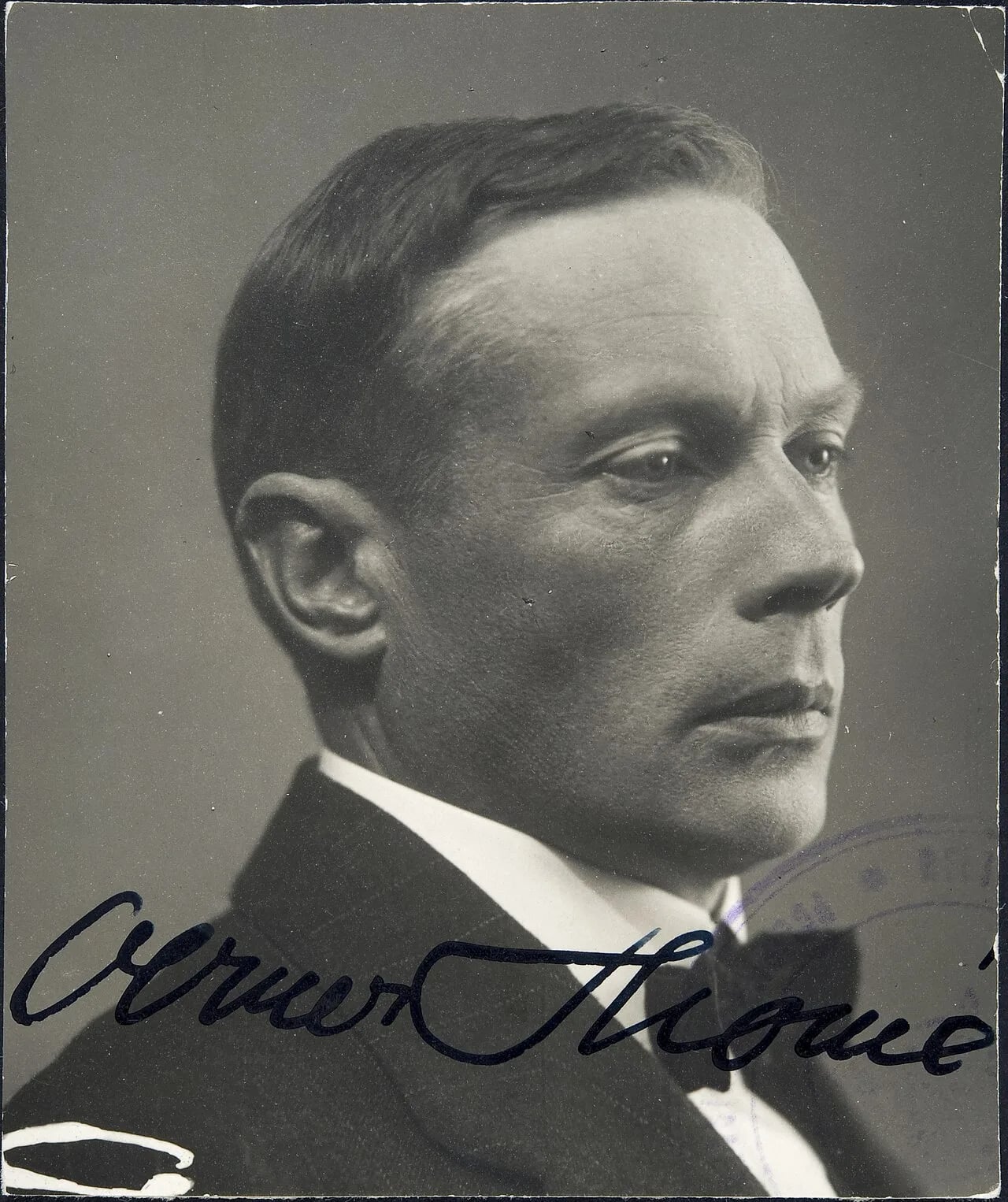 Portrait of Verner Thomé (1878–1953) – memorial page