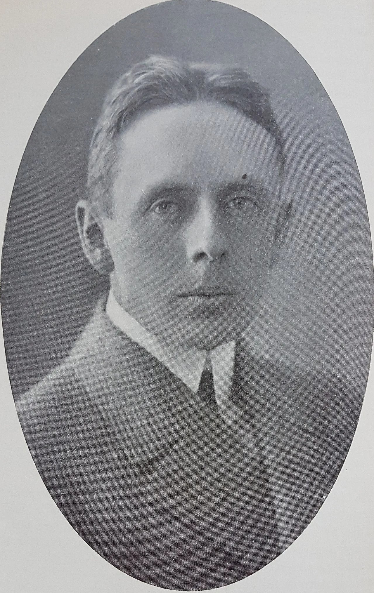 Porträt von Enoch Thulin (1881–1919) – Gedenkseite
