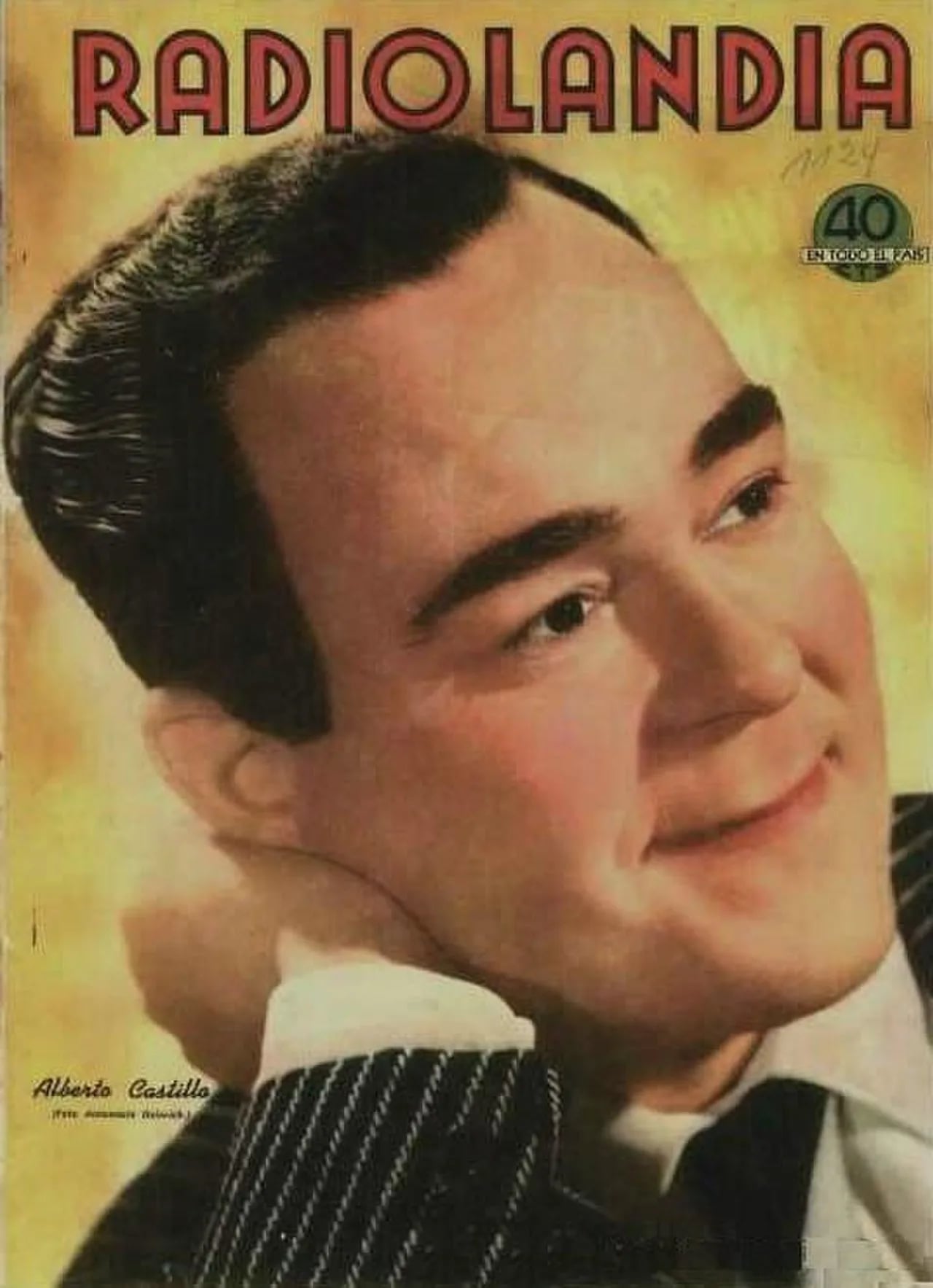Porträt von Alberto Castillo (1914–2002) – Gedenkseite
