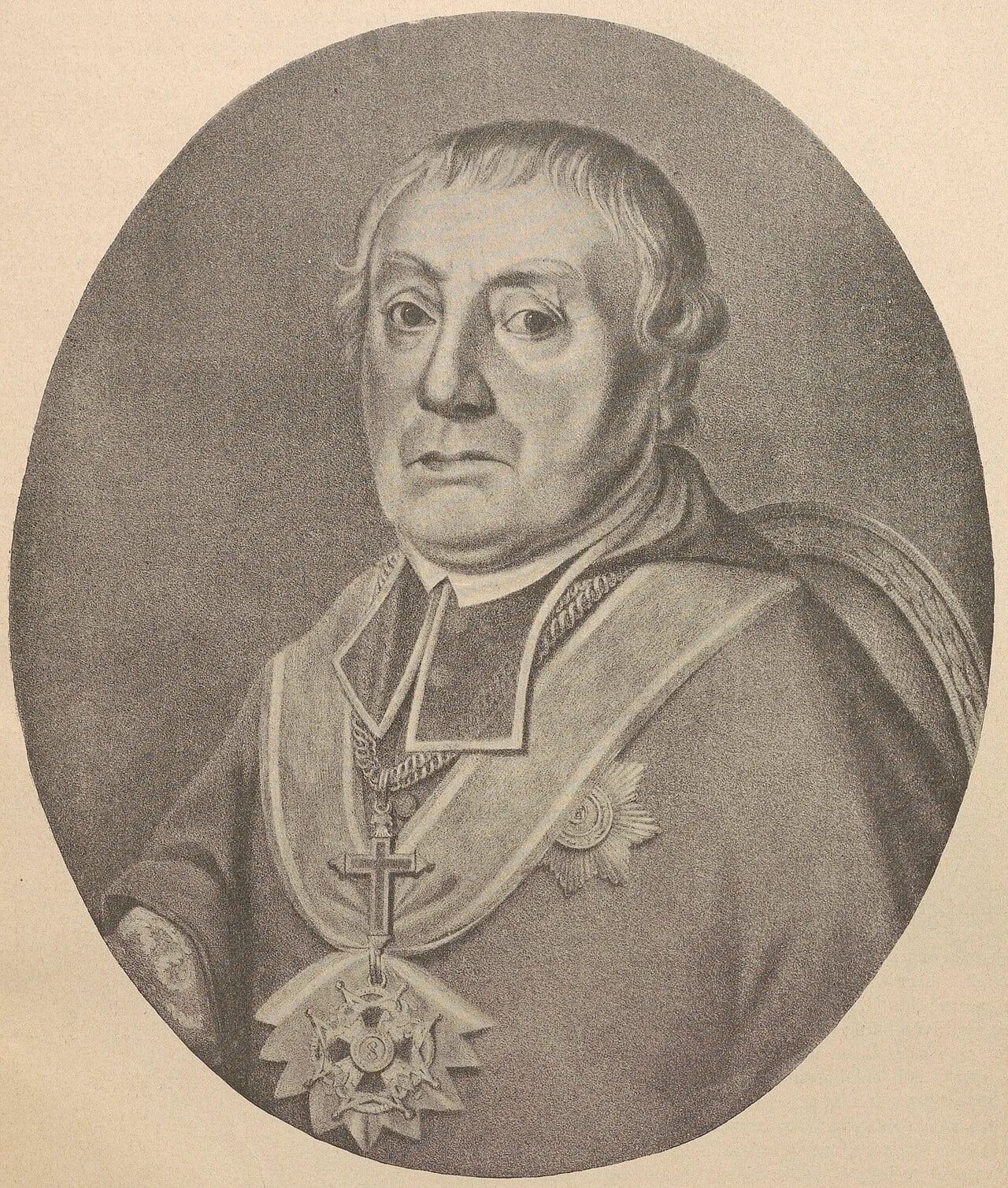 Porträt von Mikołaj Jan Manugiewicz (1754–1834) – Gedenkseite