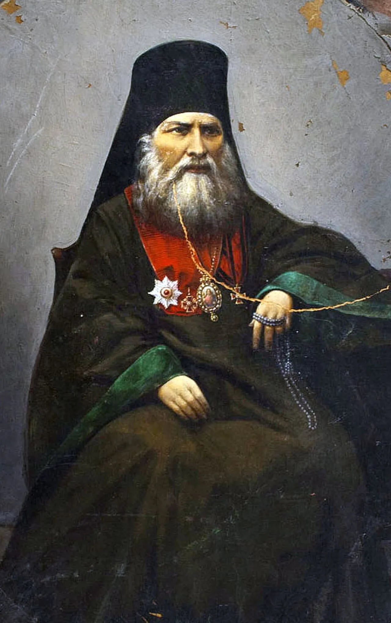 Porträt von Seraphim (Aretinsky) (1812–1886) – Gedenkseite