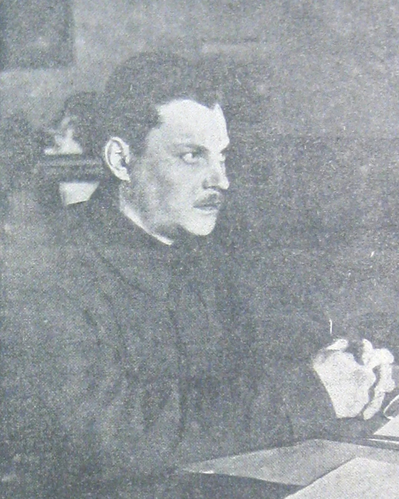 Porträt von Andrey Sergeyev (1893–1933) – Gedenkseite