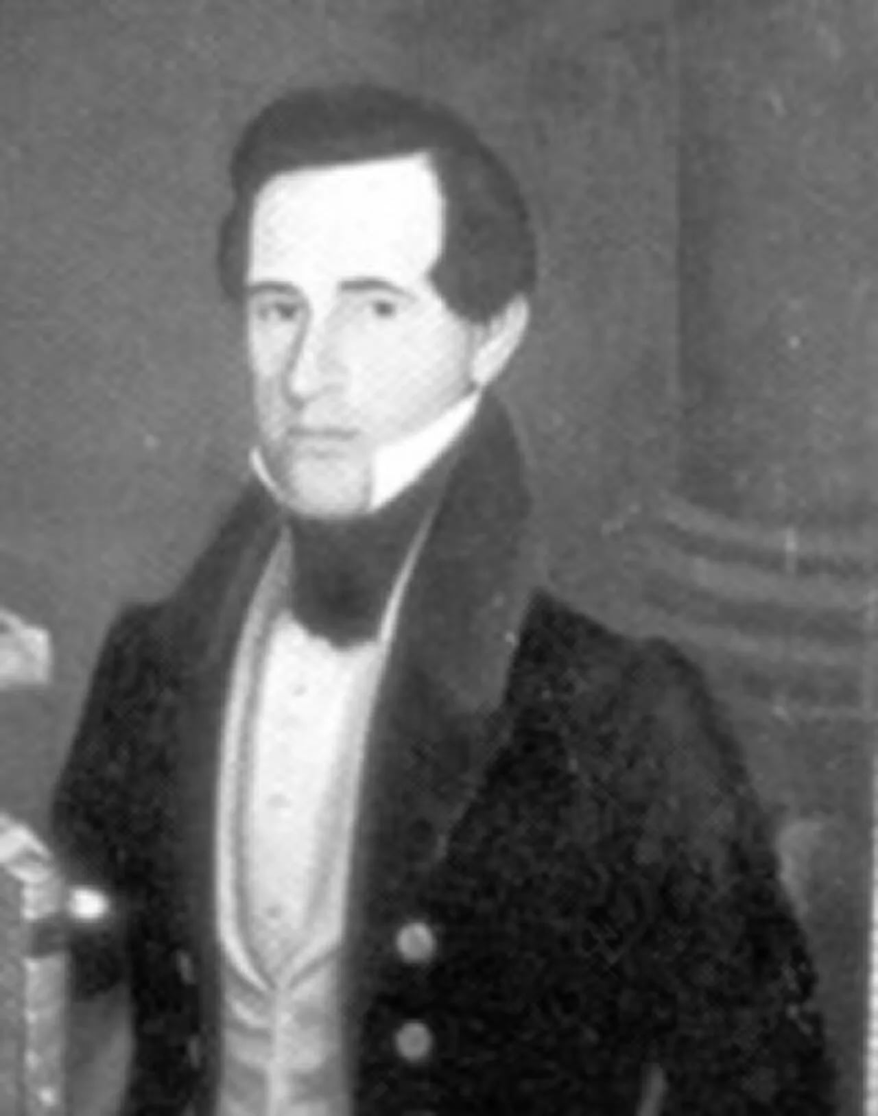 Porträt von Alexander McNutt (1802–1848) – Gedenkseite
