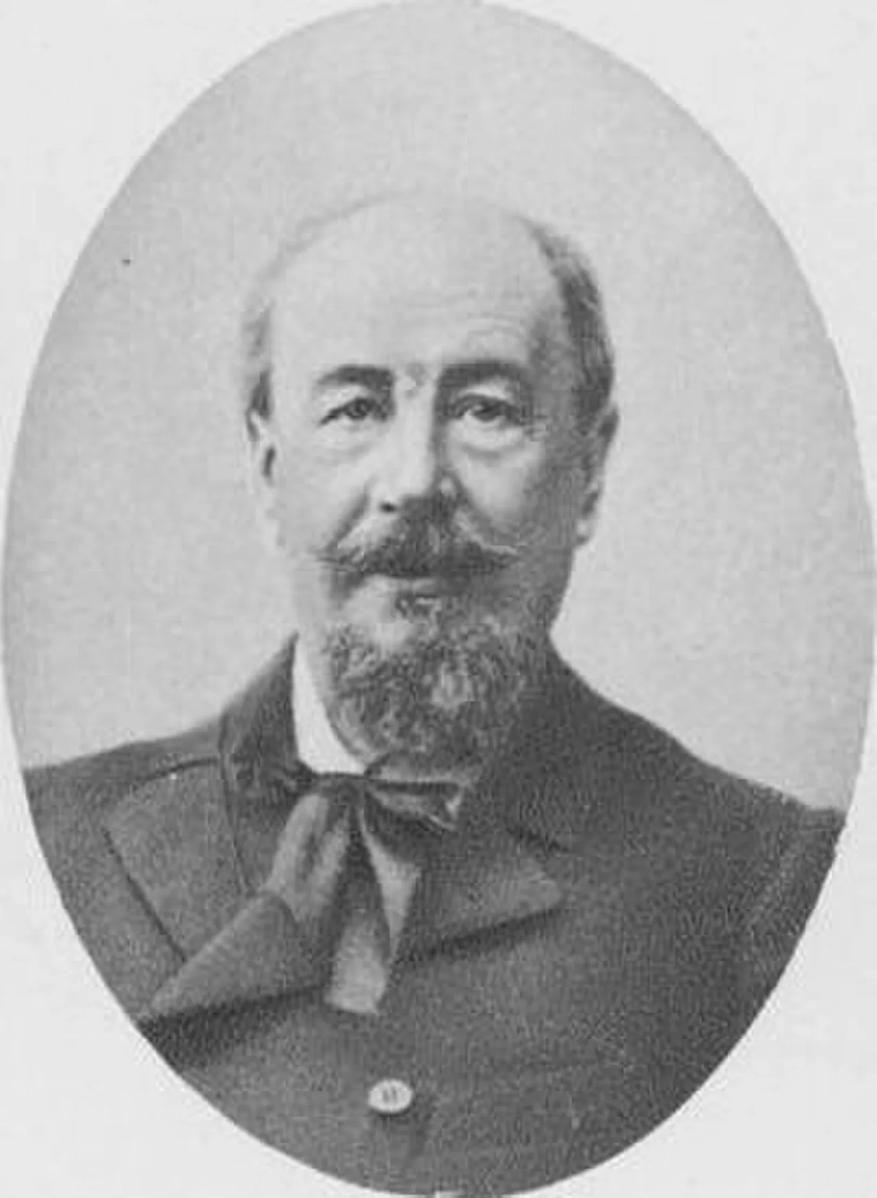 Porträt von Vladimir Sizov (1840–1904) – Gedenkseite