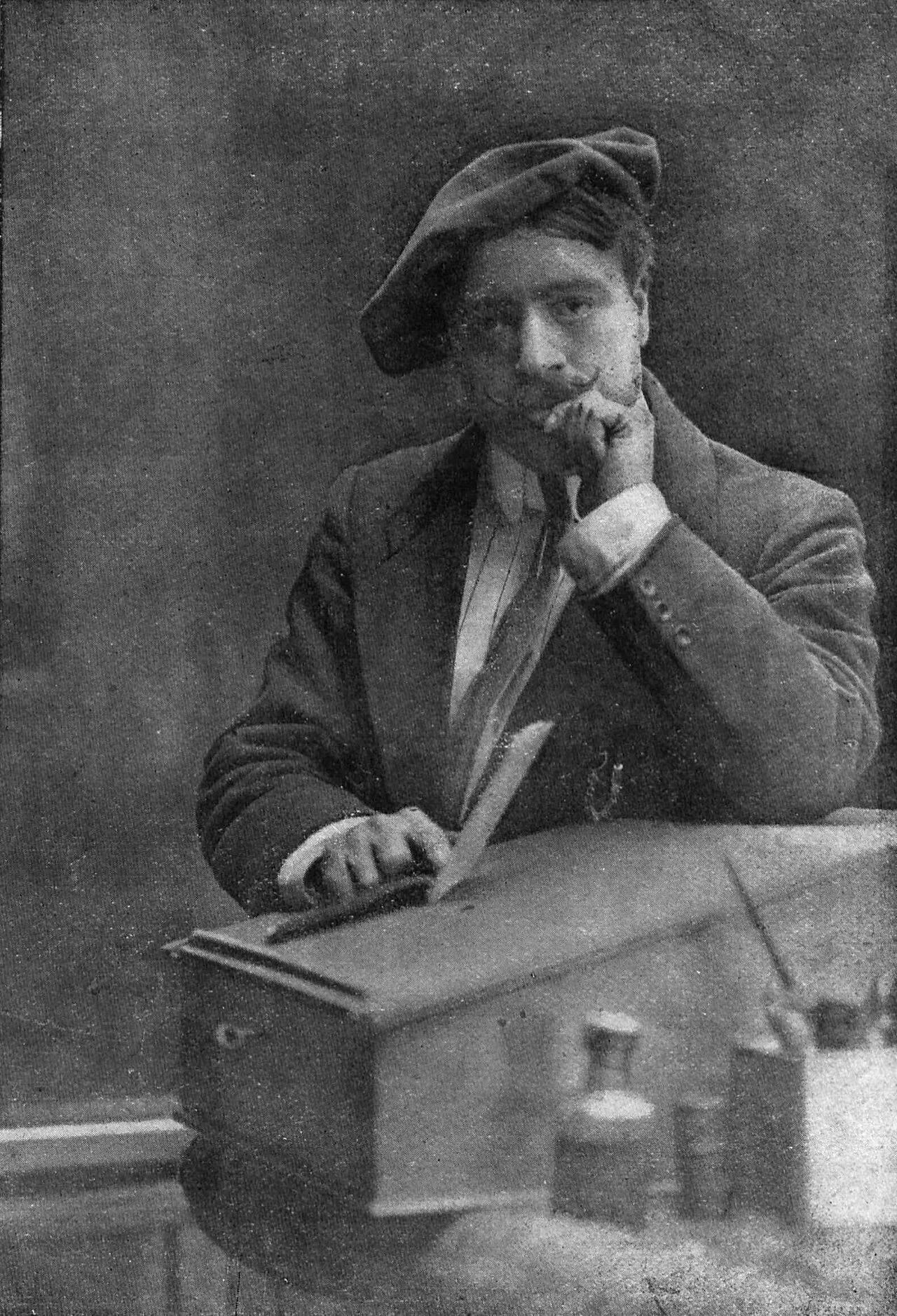 Porträt von Alfred Delaunois (1875–1941) – Gedenkseite