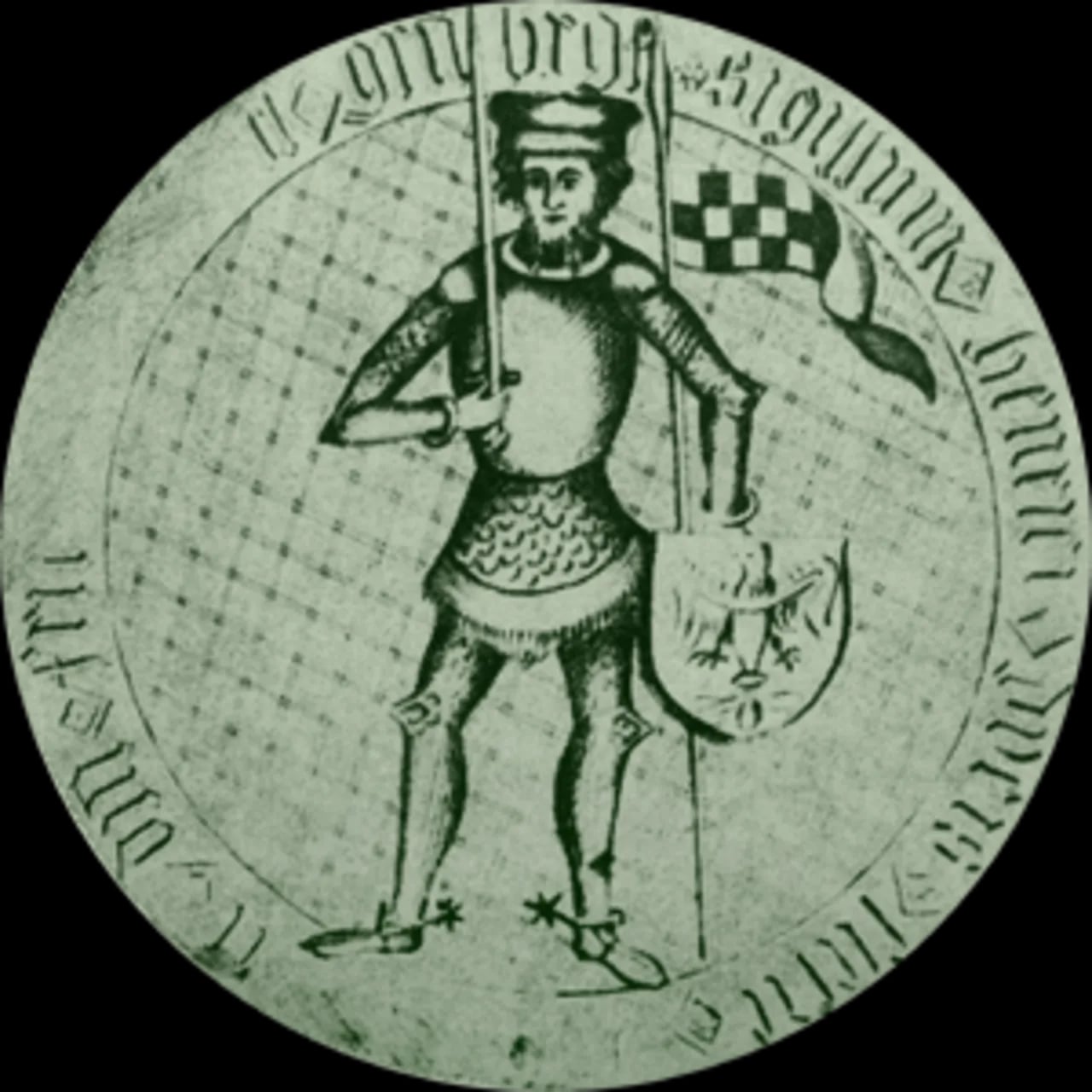 Porträt von Heinrich VIII. (1360–1397) – Gedenkseite