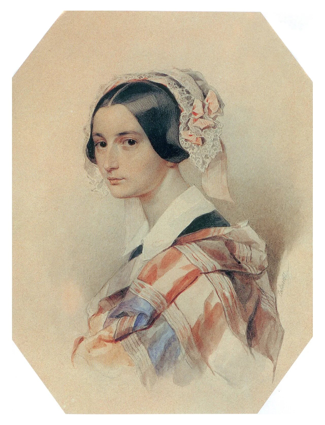 Portrait of Alexandra Ossipowna Smirnowa (1809–1882) – memorial page