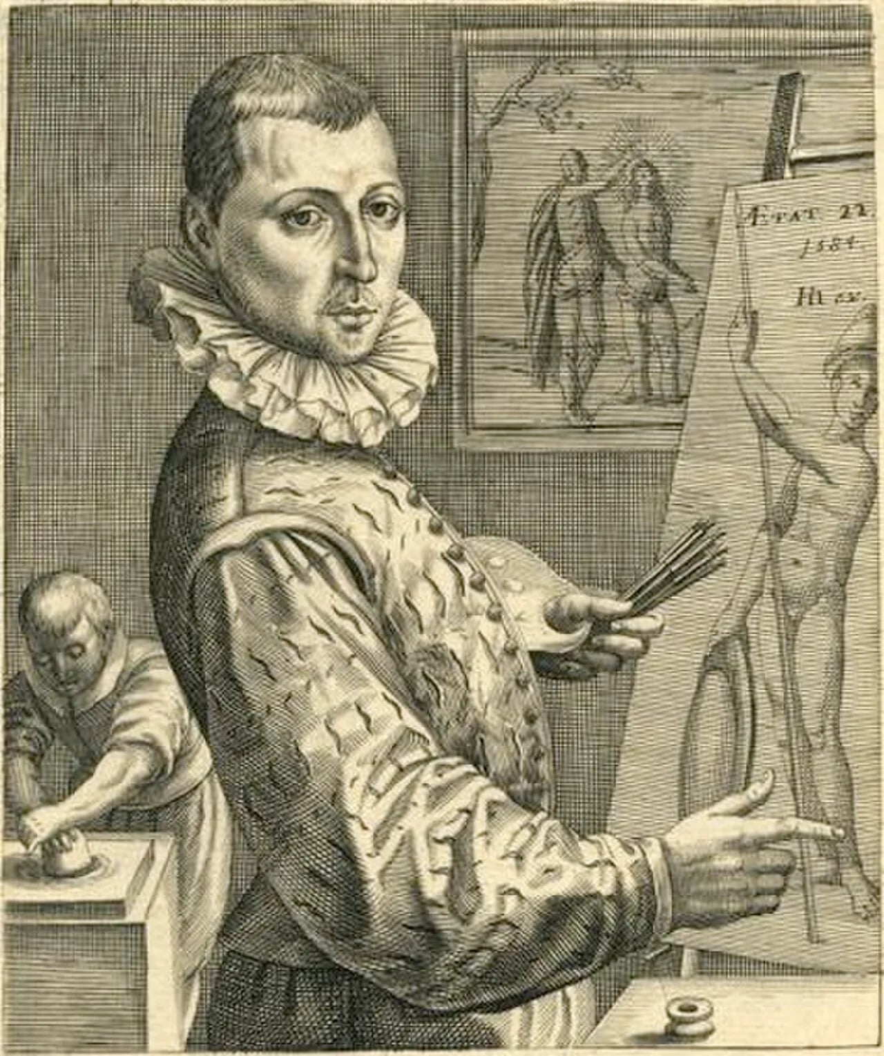 Portrait of Cornelis van Haarlem (1562–1638) – memorial page