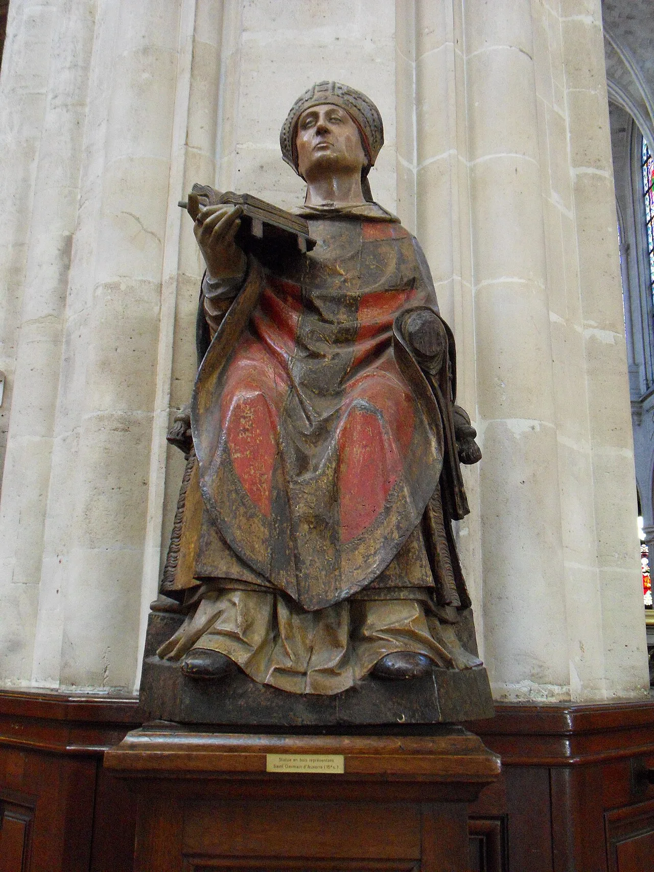 Portrait of Germanus von Auxerre (378–448) – memorial page