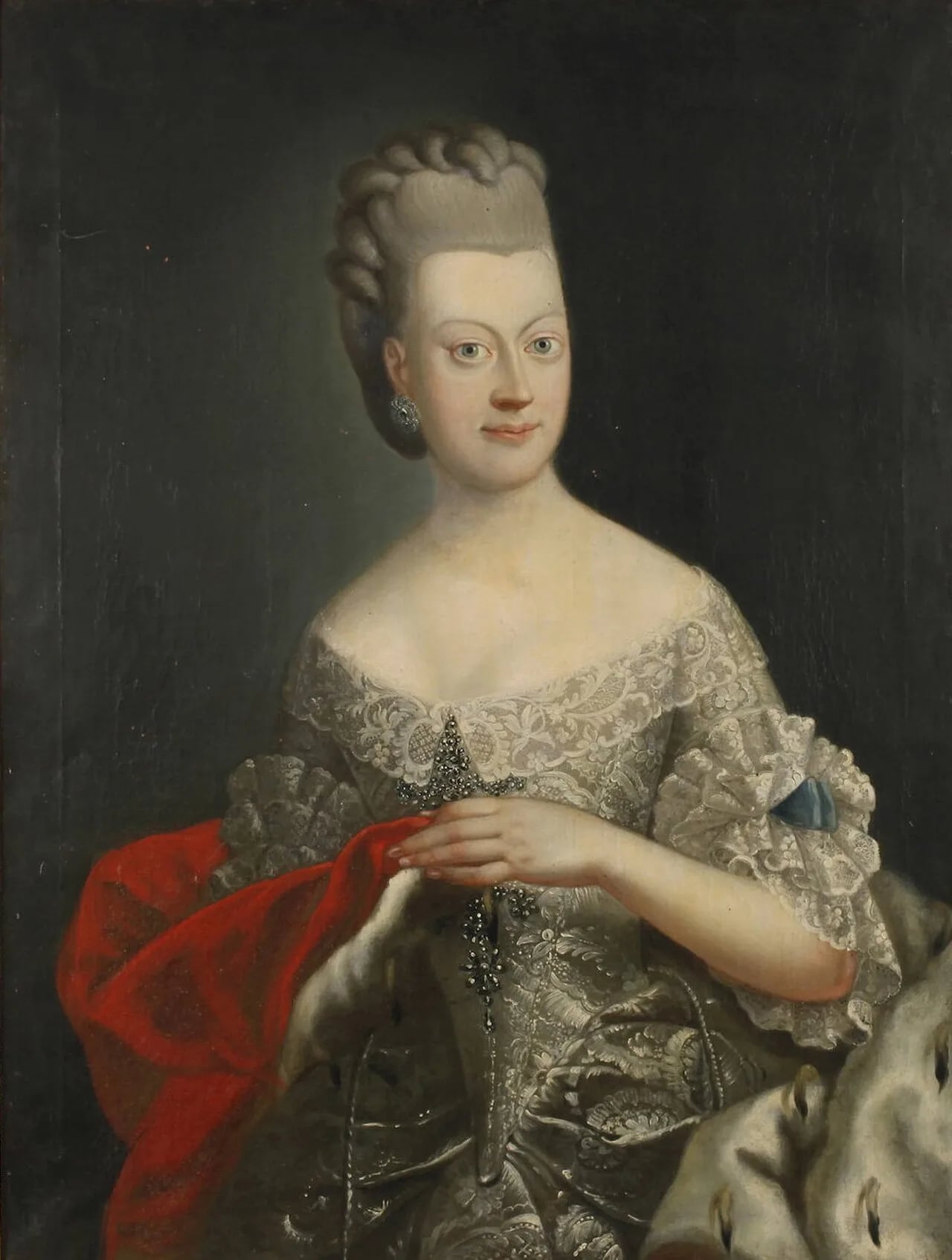 Porträt von Sophie von Sachsen-Hildburghausen (1760–1776) – Gedenkseite