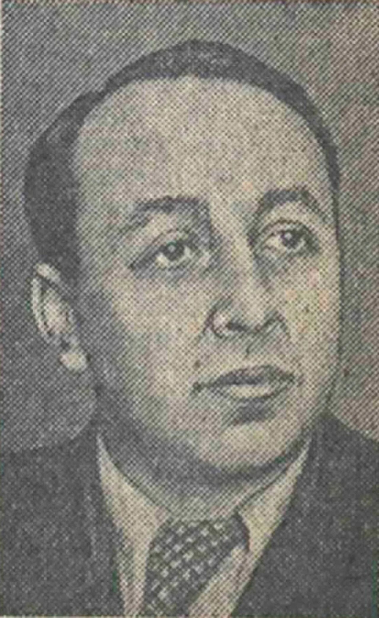 Porträt von Wladimir Alexandrowitsch Solowjow (1907–1978) – Gedenkseite