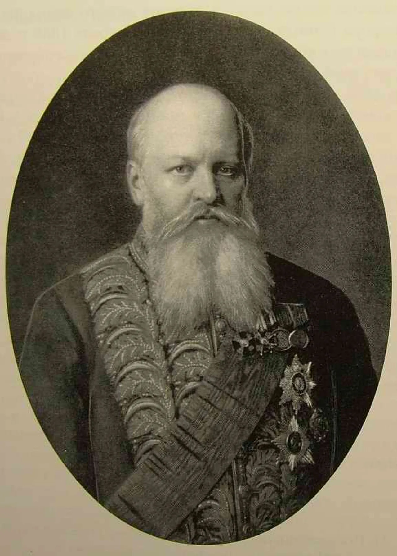 Portrait of Dmitri Martynowitsch Solski (1833–1910) – memorial page