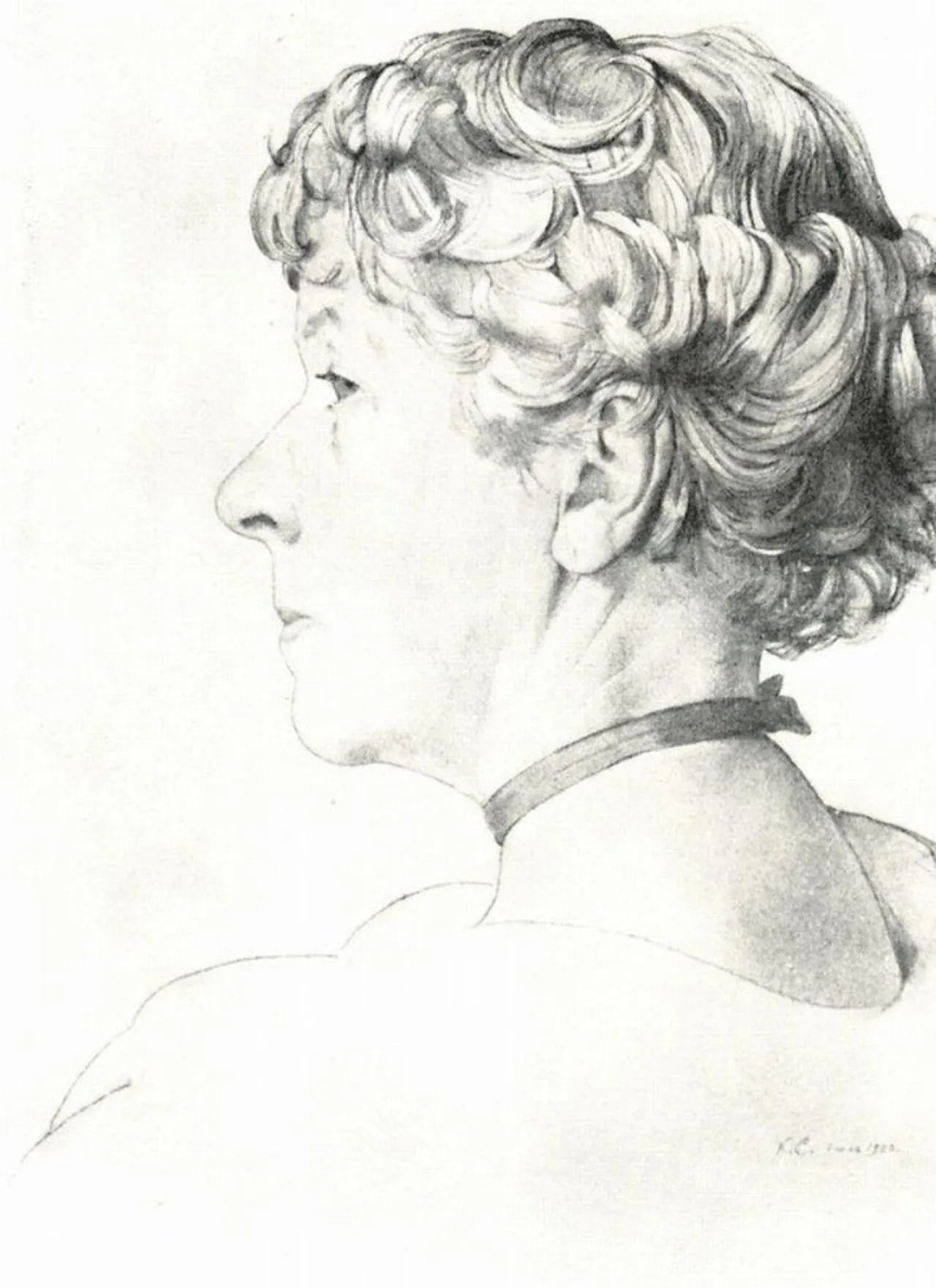 Portrait of Anna Andreevna Mikhailova (1873–1945) – memorial page